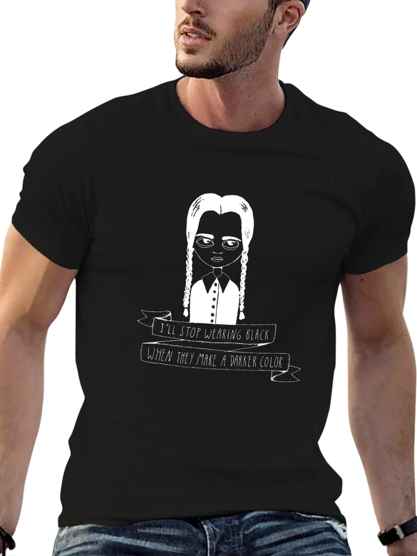 Wednesday Addams Black T-Shirt