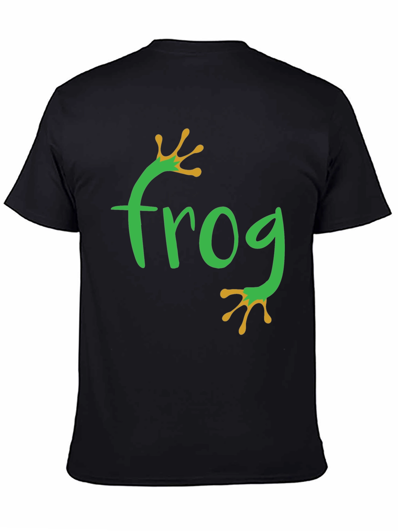 Frog Graphic Tee - Black Casual T-Shirt