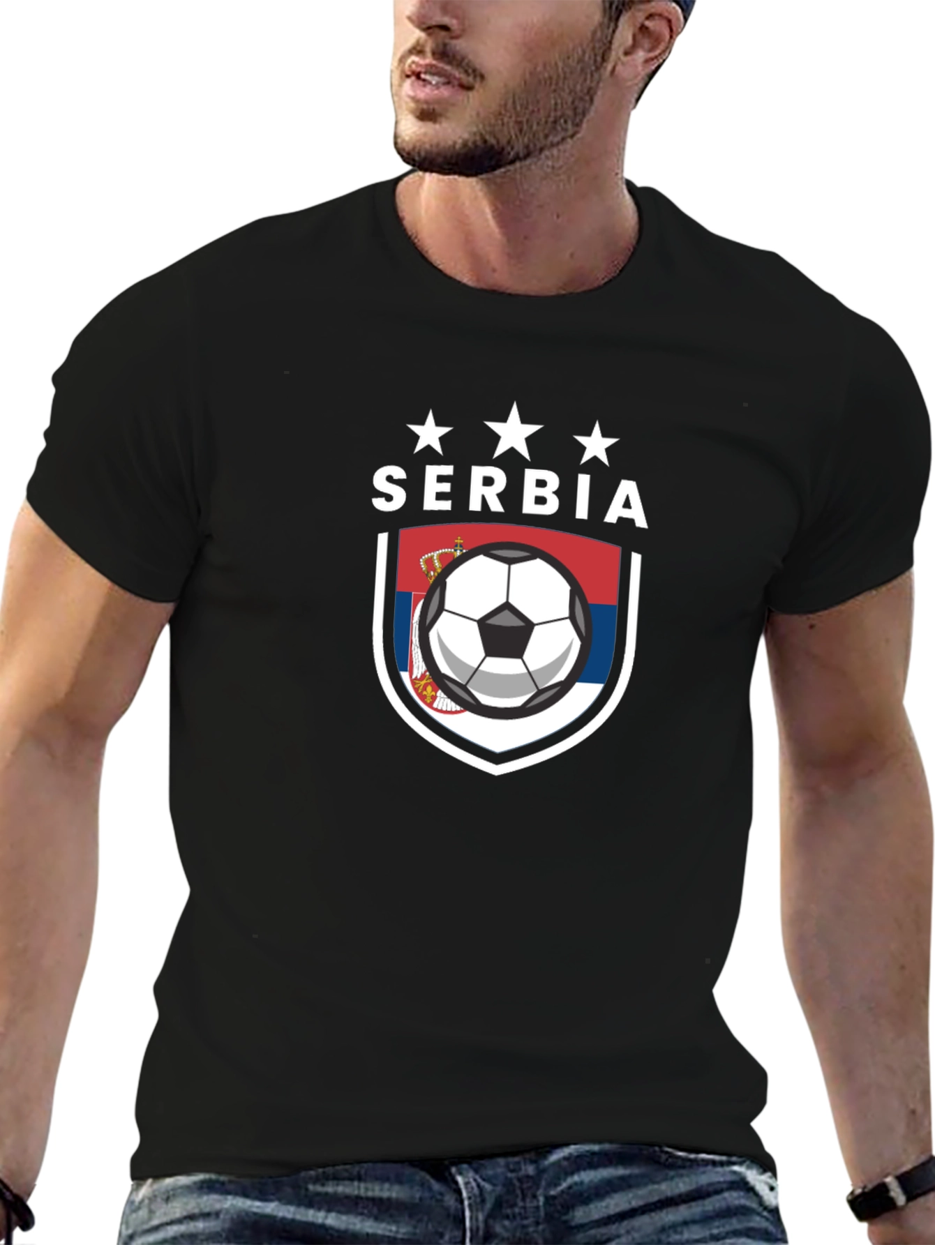 Serbia Soccer T-Shirt