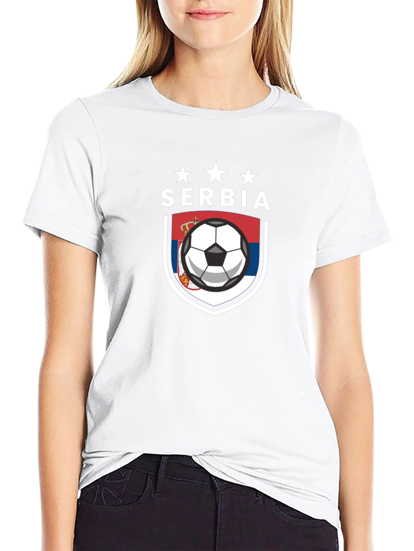 Serbia Soccer T-Shirt
