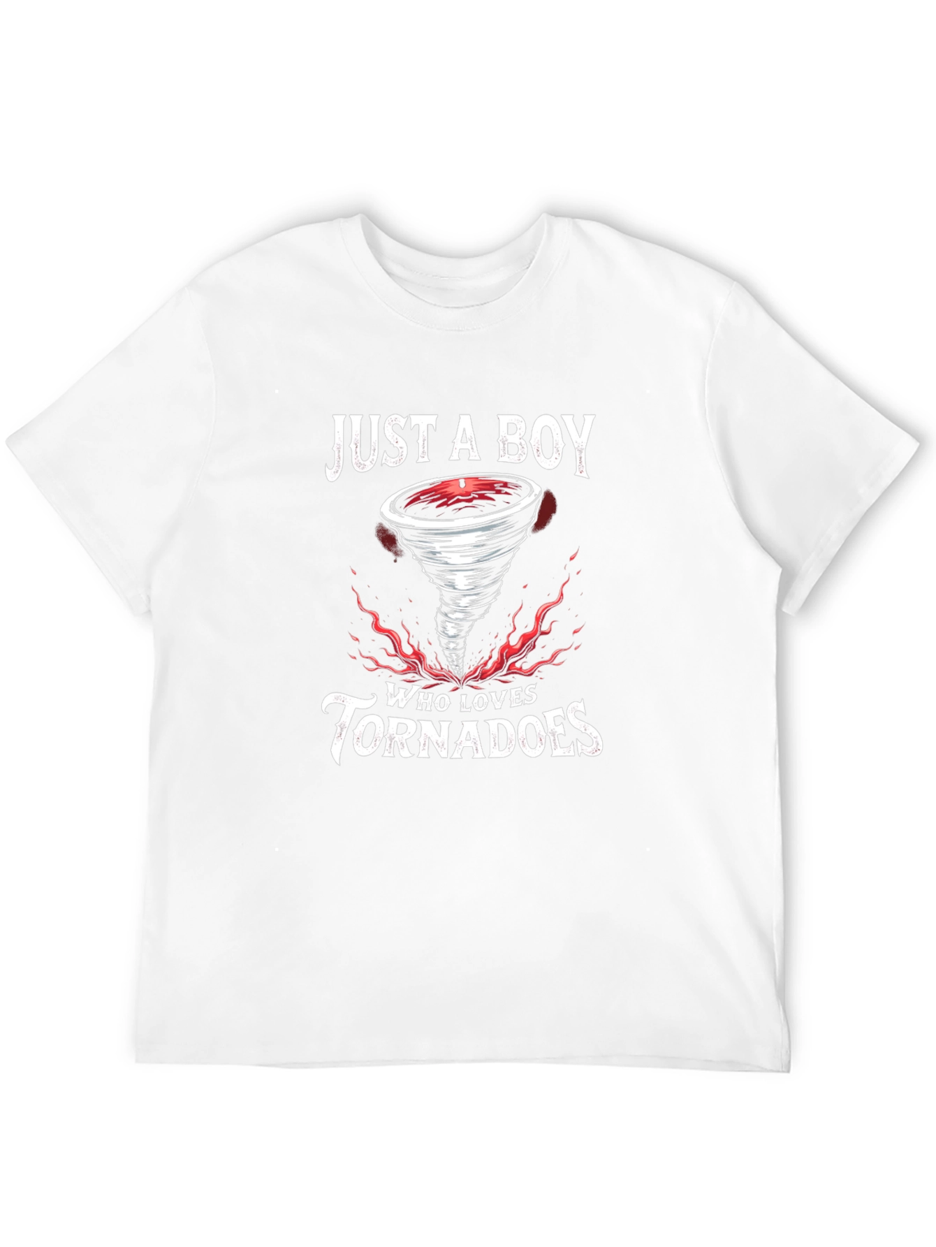 Just A Boy Who Loves Tornadoes T-Shirt