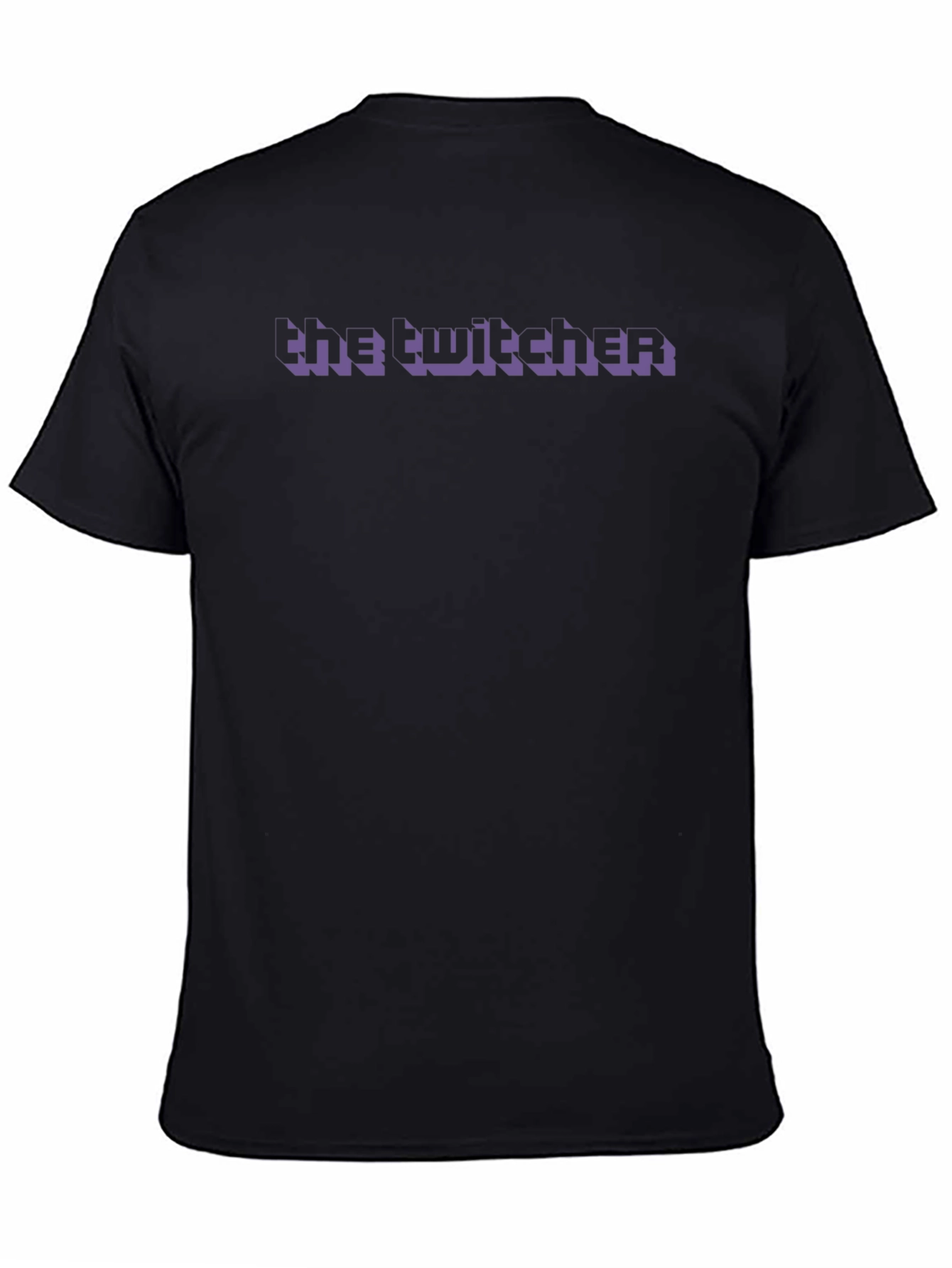 The Twitcher Black Graphic Tee
