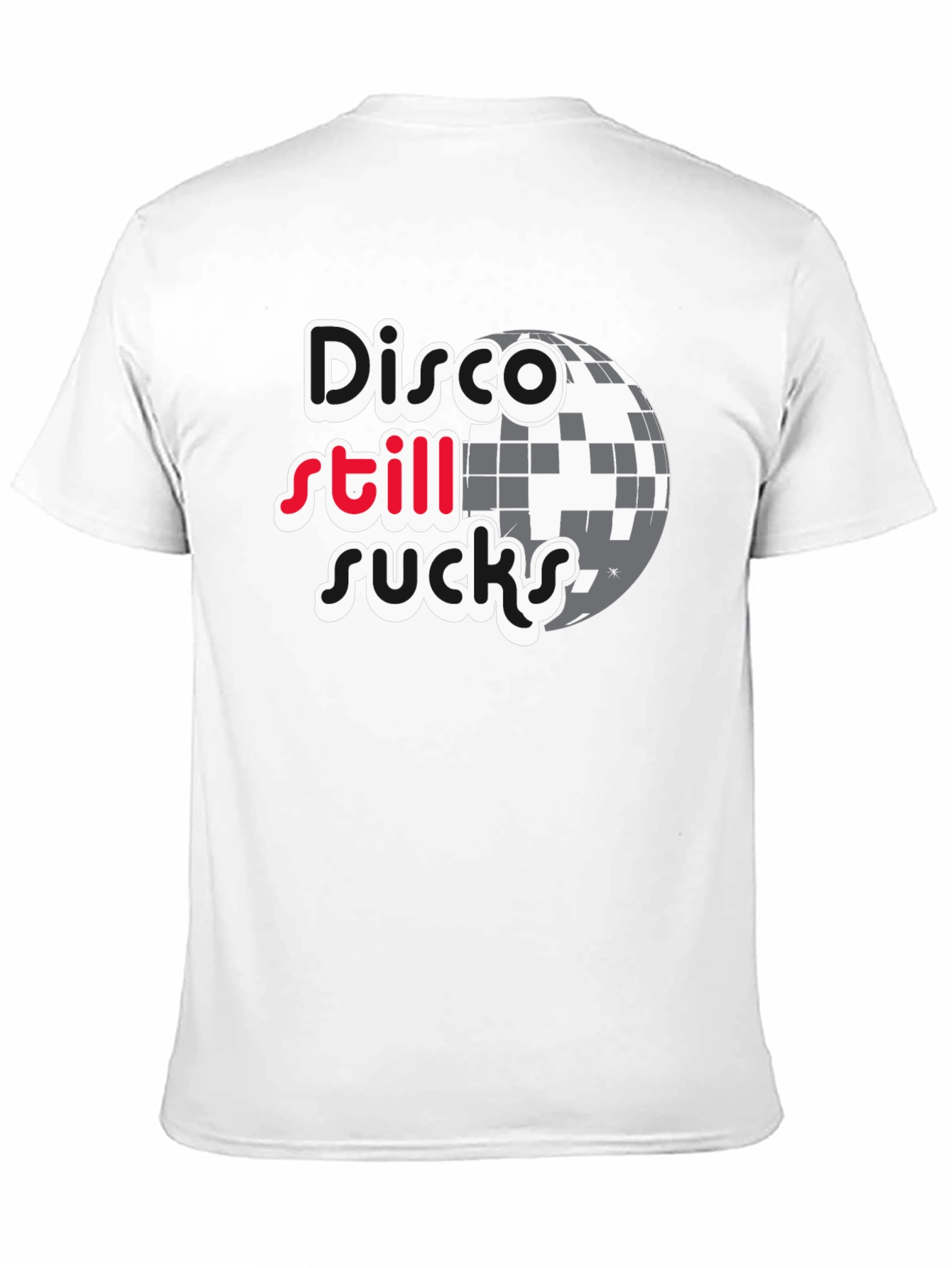 Disco Still Sucks Black T-Shirt