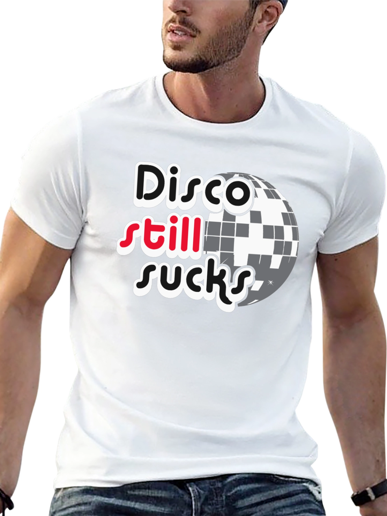 Disco Still Sucks Black T-Shirt