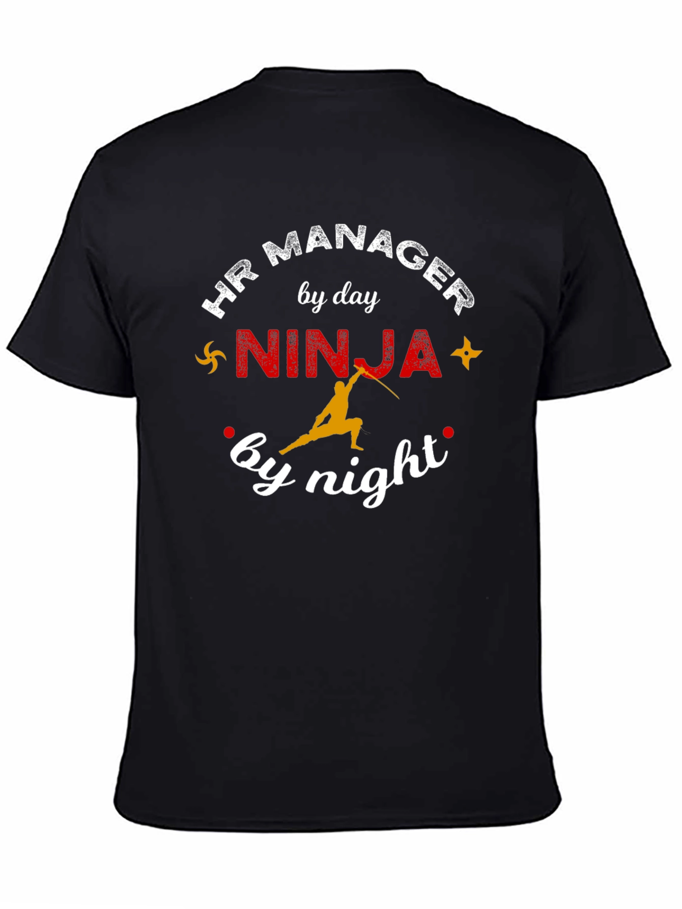 HR Manager Ninja Graphic T-Shirt