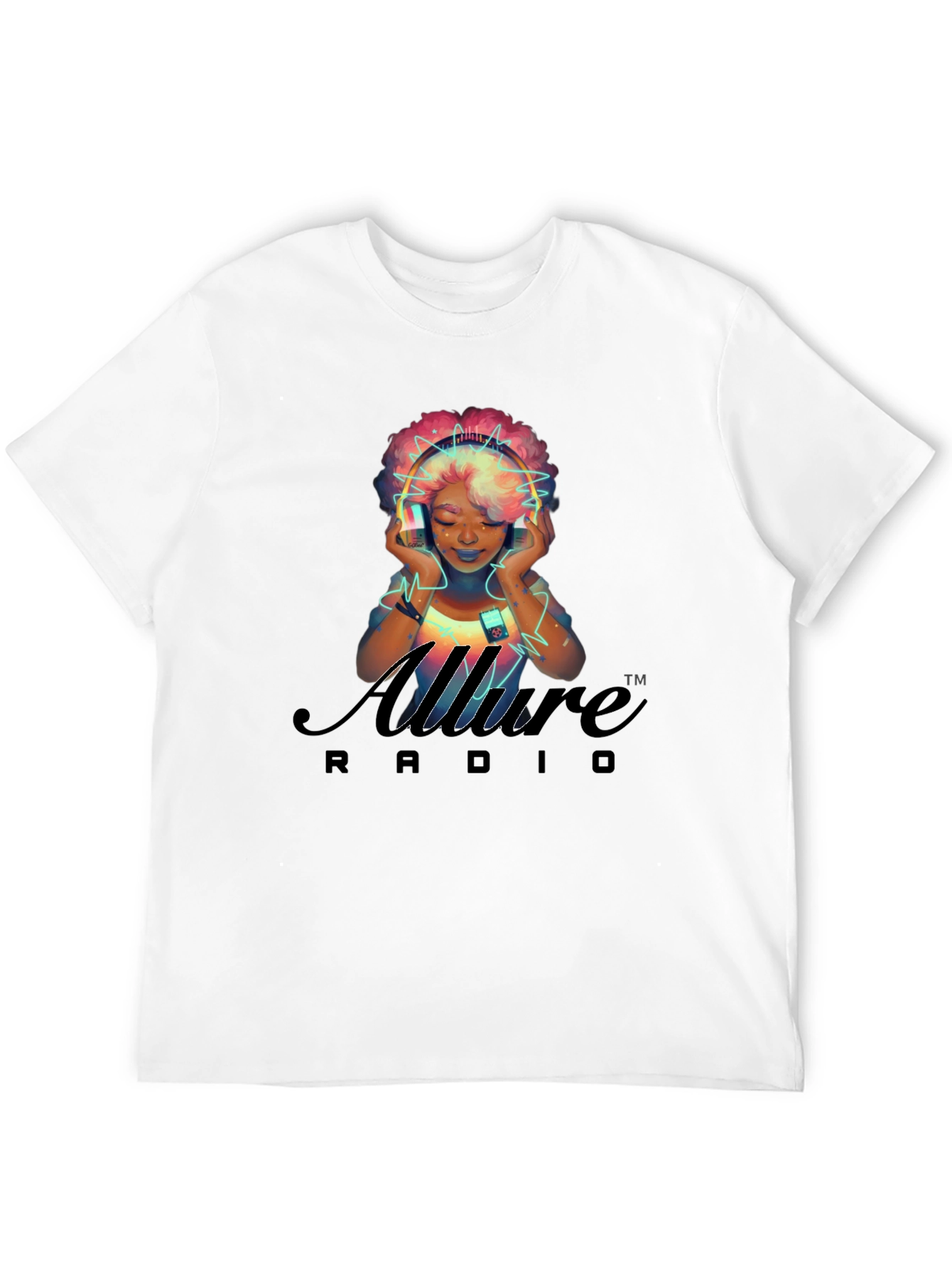 Allure Radio Graphic T-Shirt - Stylish & Unique