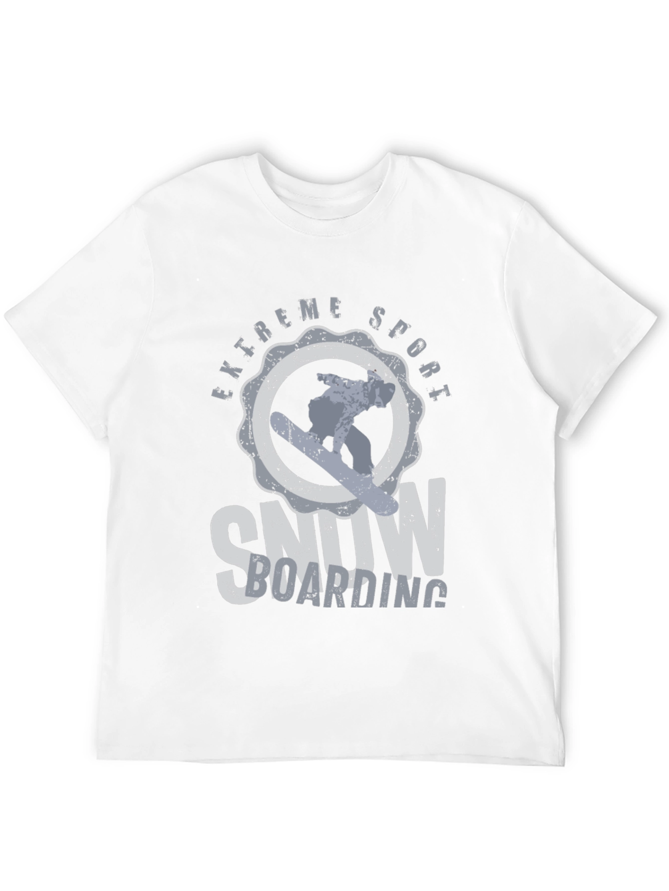 Extreme Sports Snowboarding T-Shirt - Black