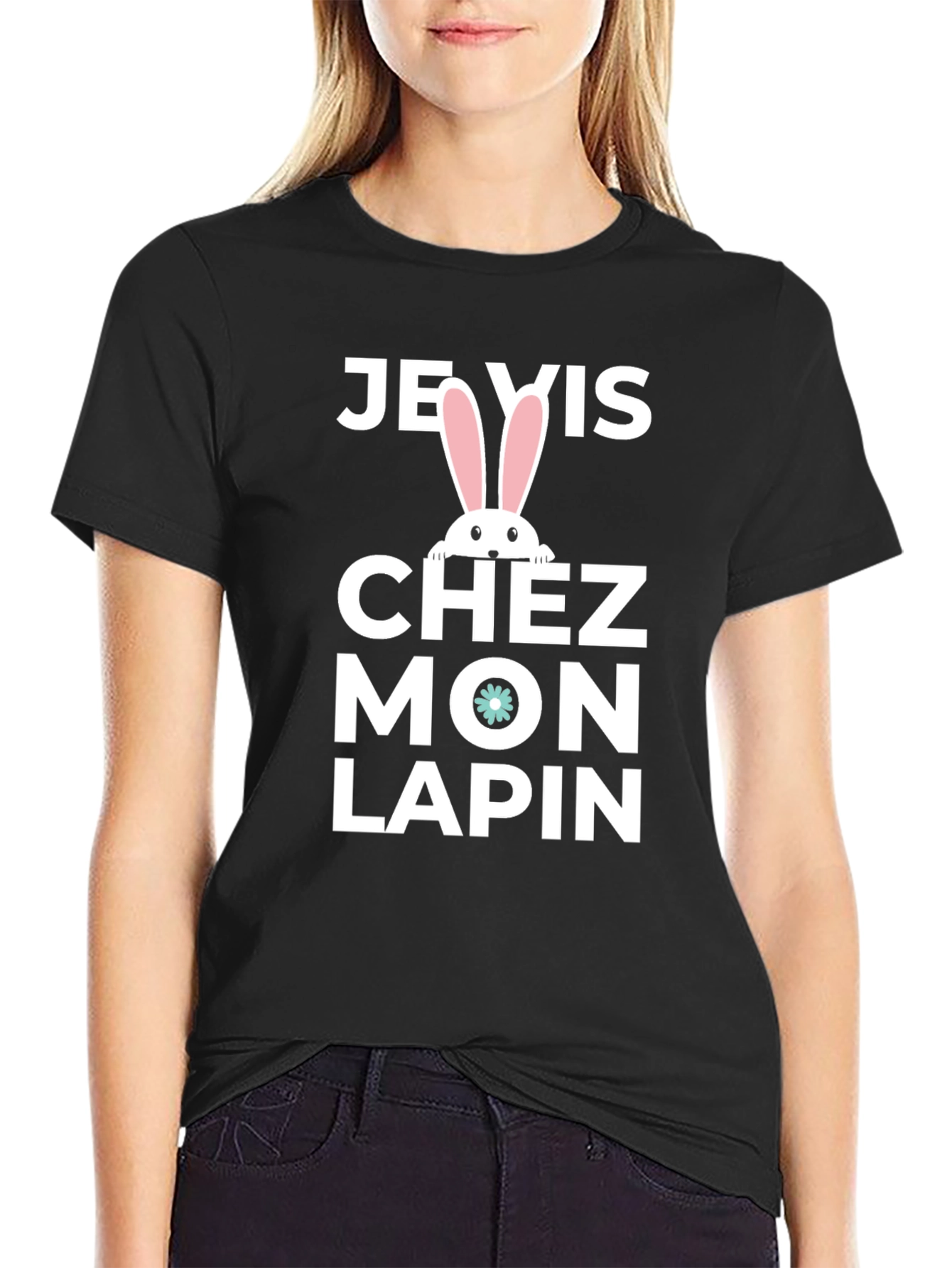 Je Vis Chez Mon Lapin T-Shirt