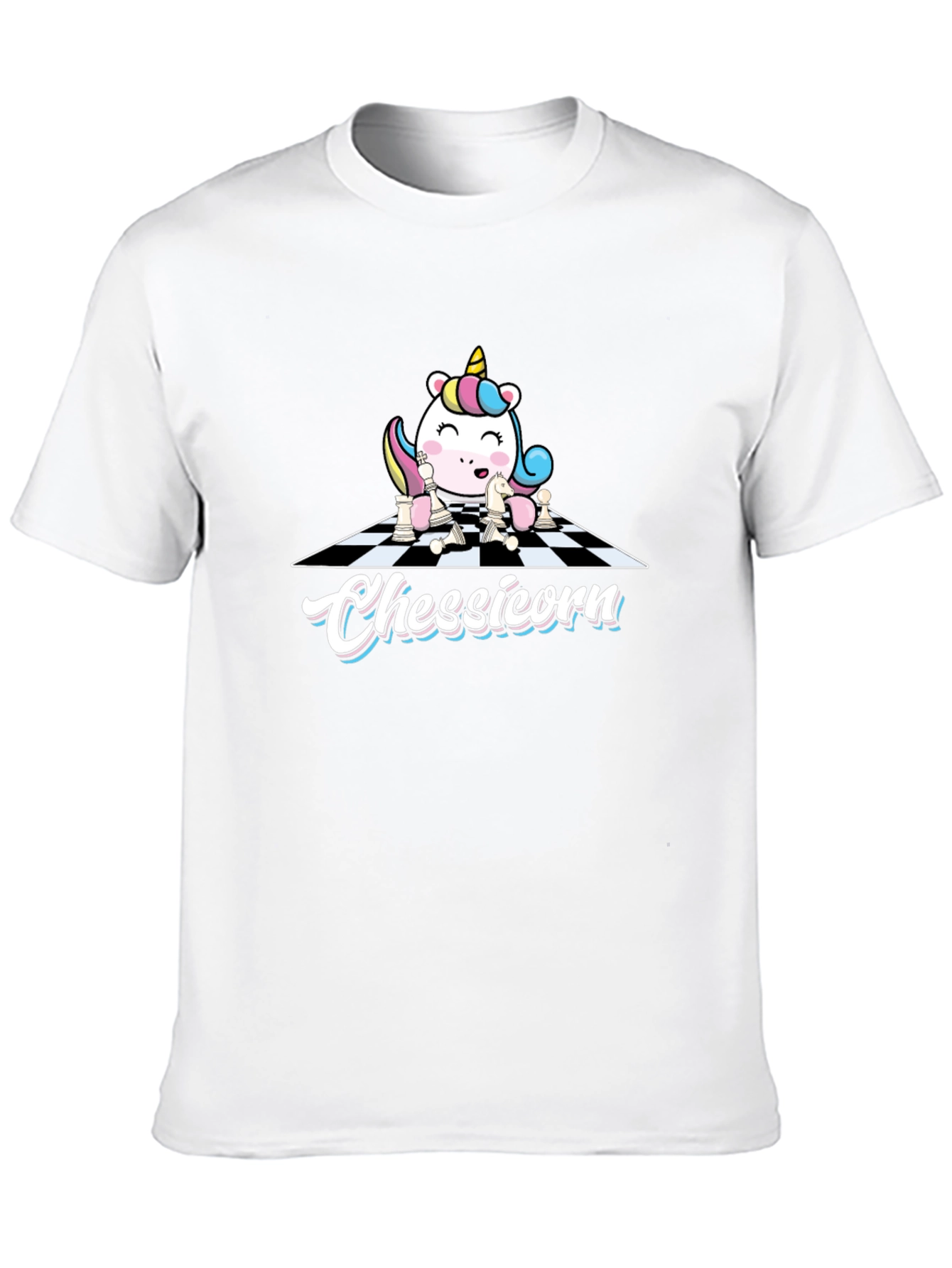 Chessicorn Black T-Shirt