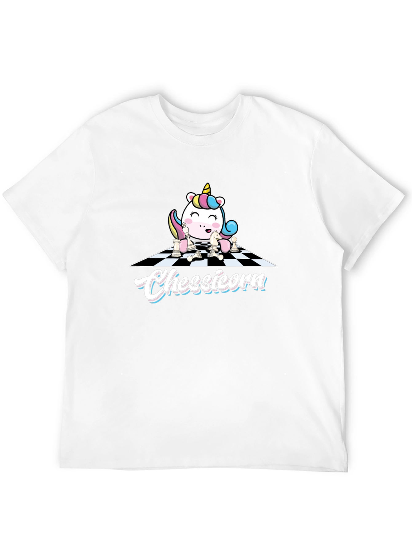 Chessicorn Black T-Shirt