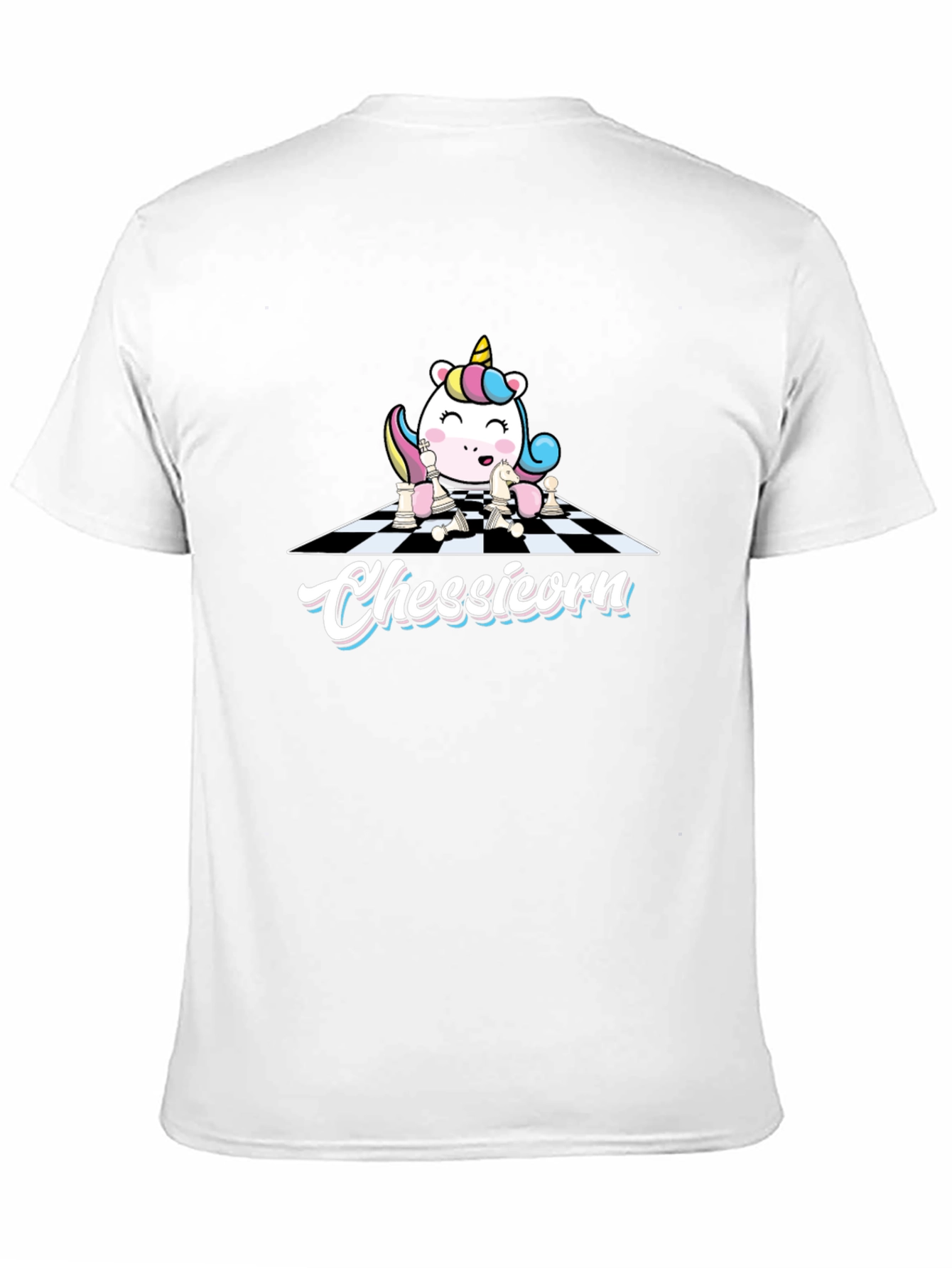 Chessicorn Black T-Shirt