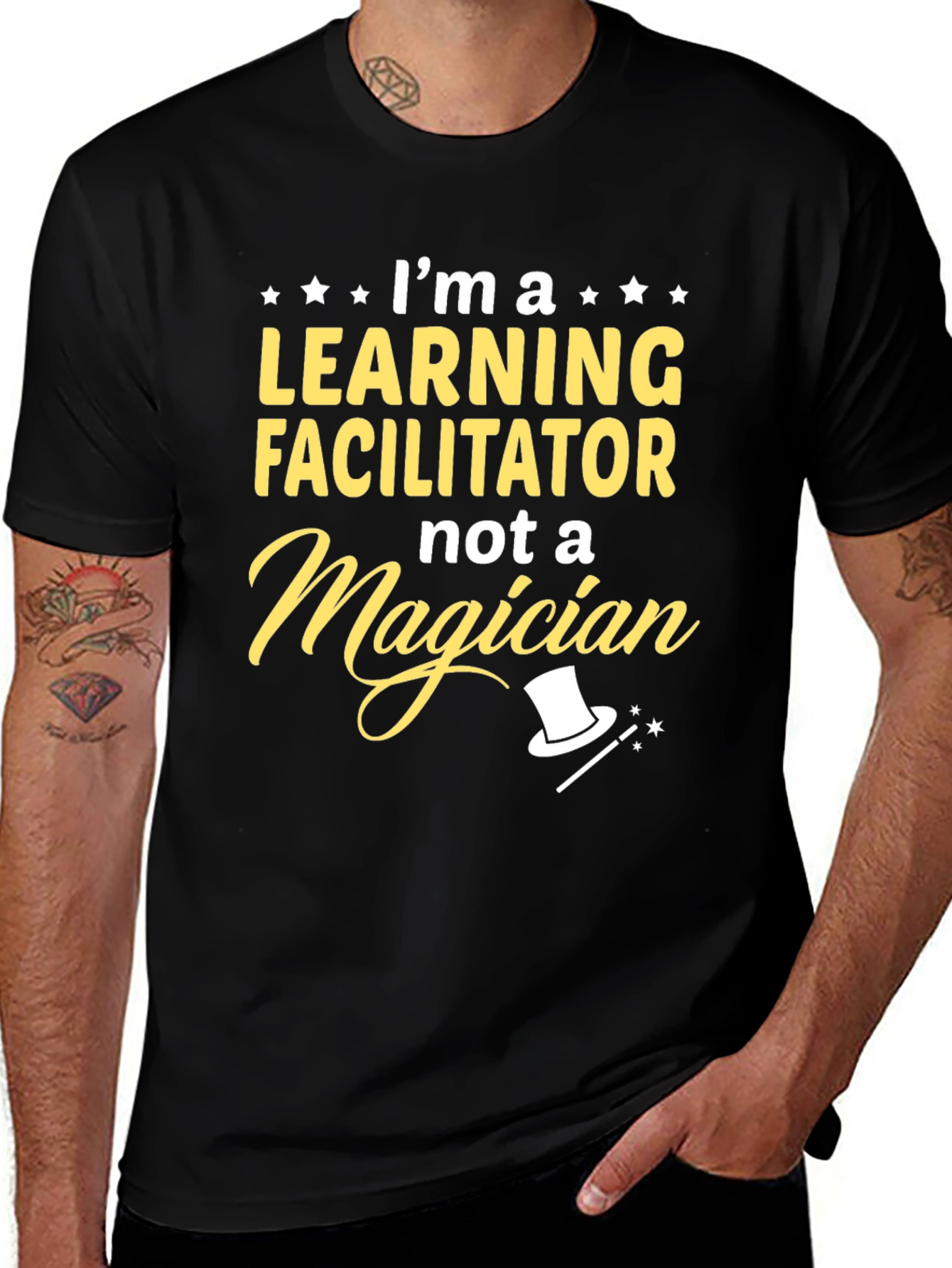 Learning Facilitator T-Shirt - Not a Magician