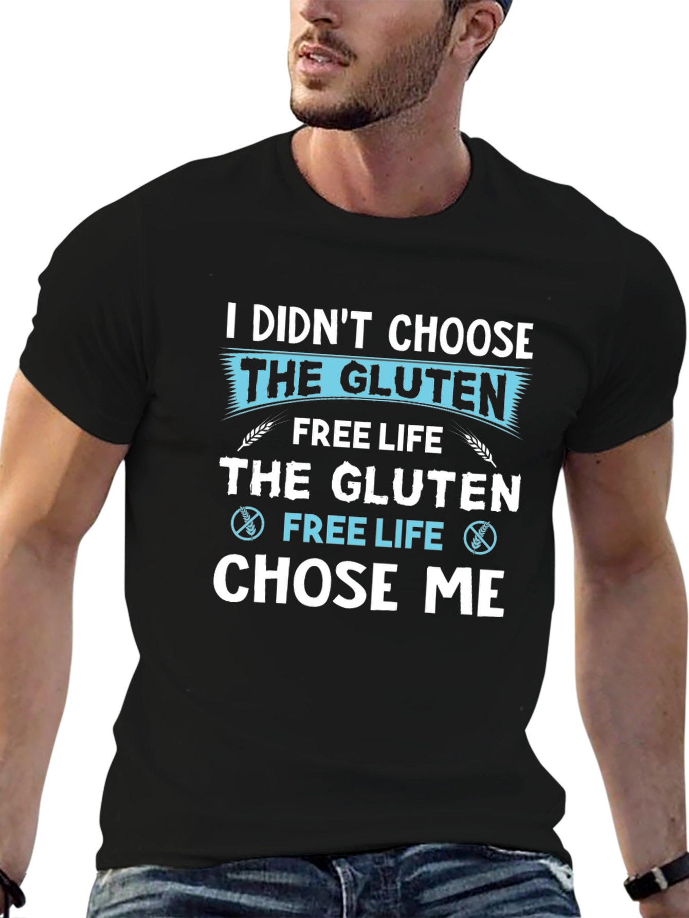Gluten Free Life T-Shirt - Novelty Graphic Tee