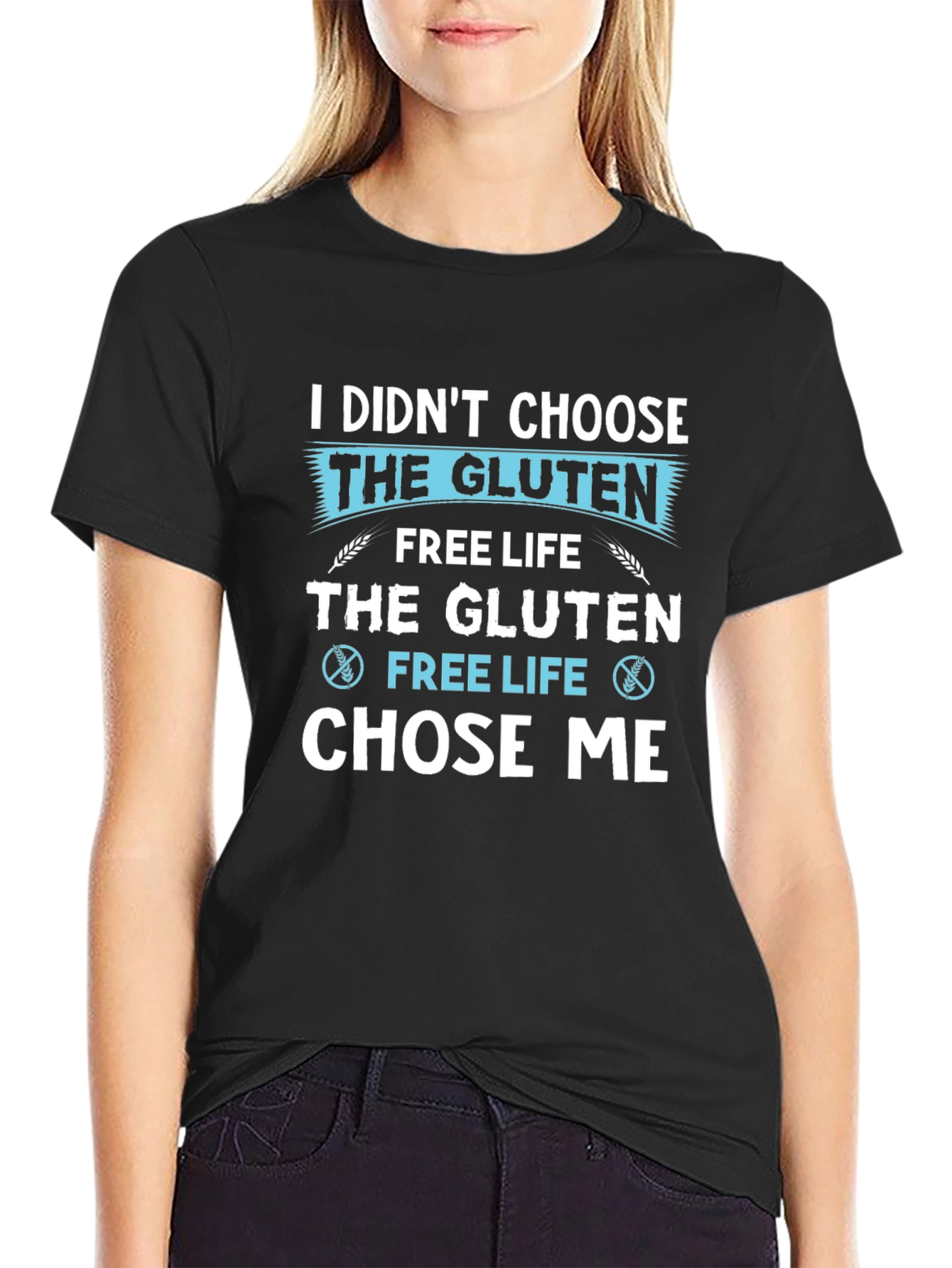 Gluten Free Life T-Shirt - Novelty Graphic Tee