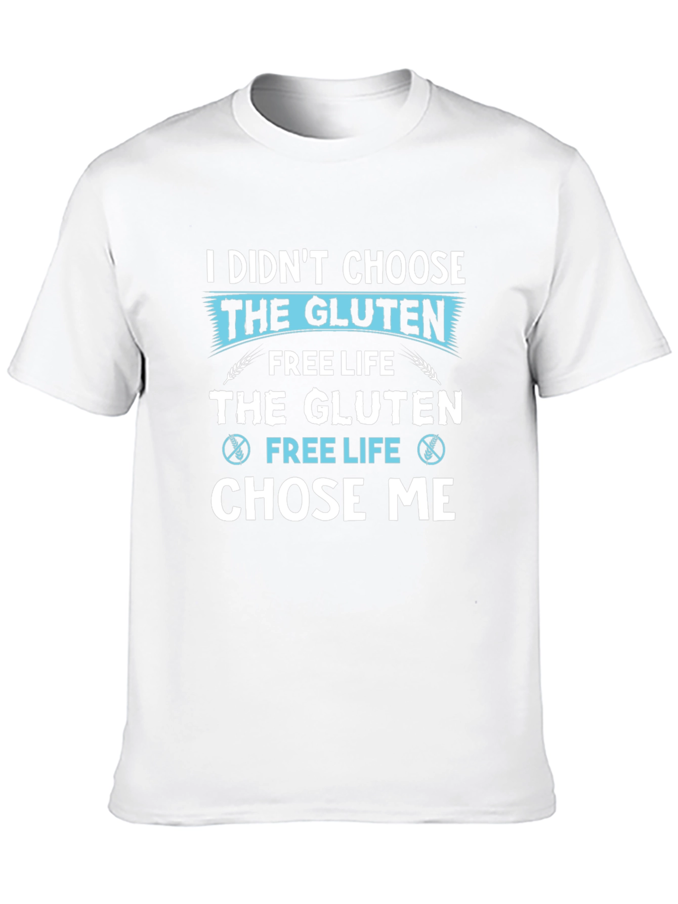 Gluten Free Life T-Shirt - Novelty Graphic Tee