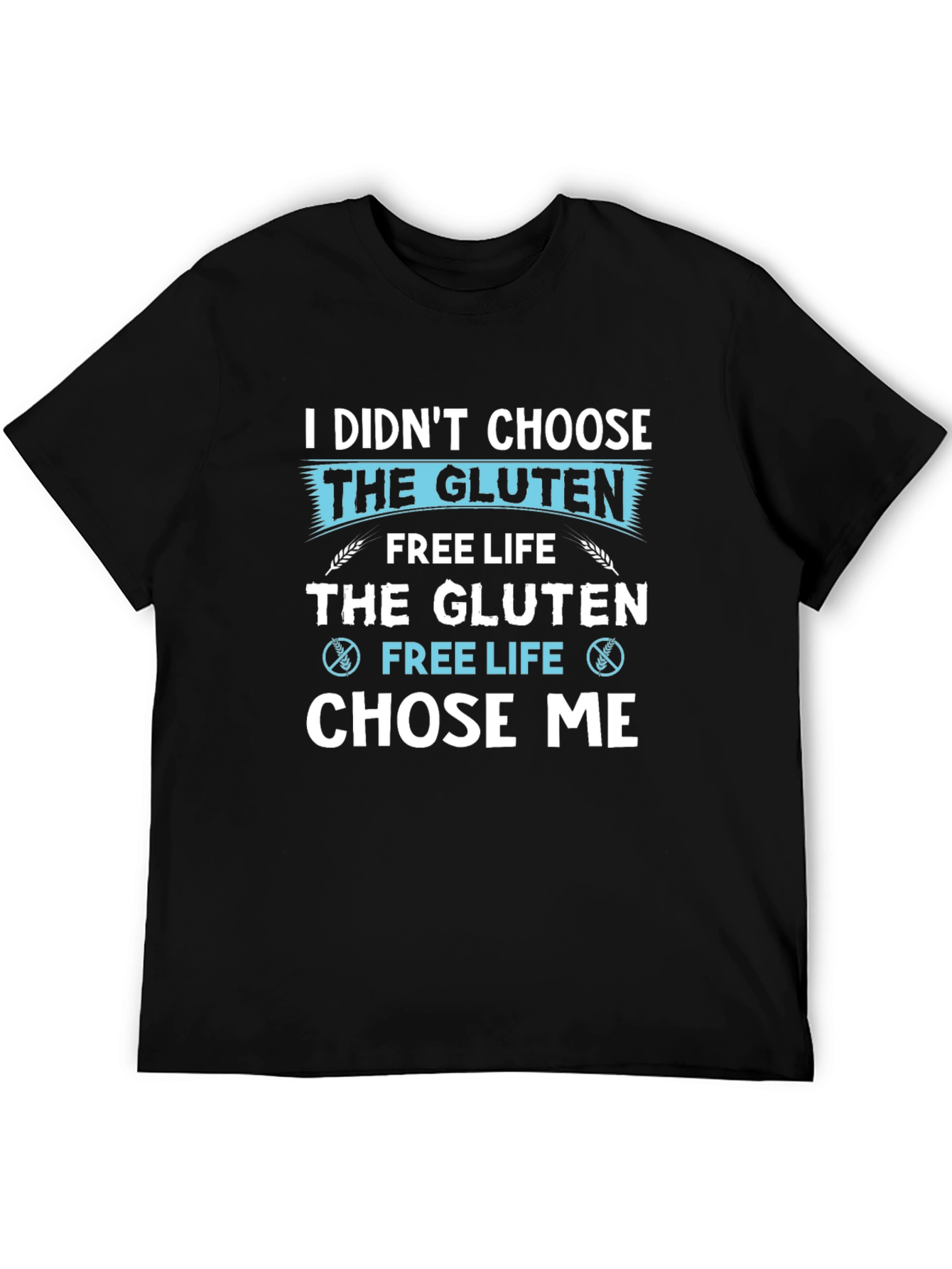 Gluten Free Life T-Shirt - Novelty Graphic Tee