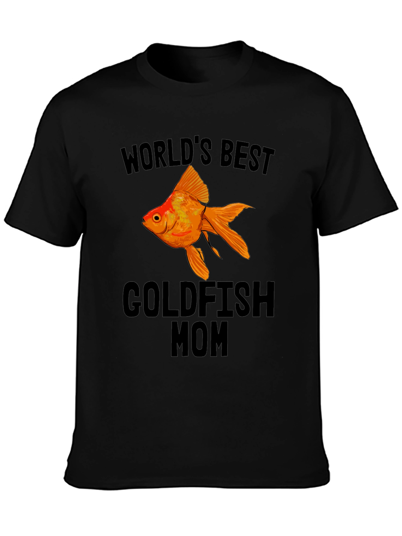 Worlds Best Goldfish Mom T-Shirt