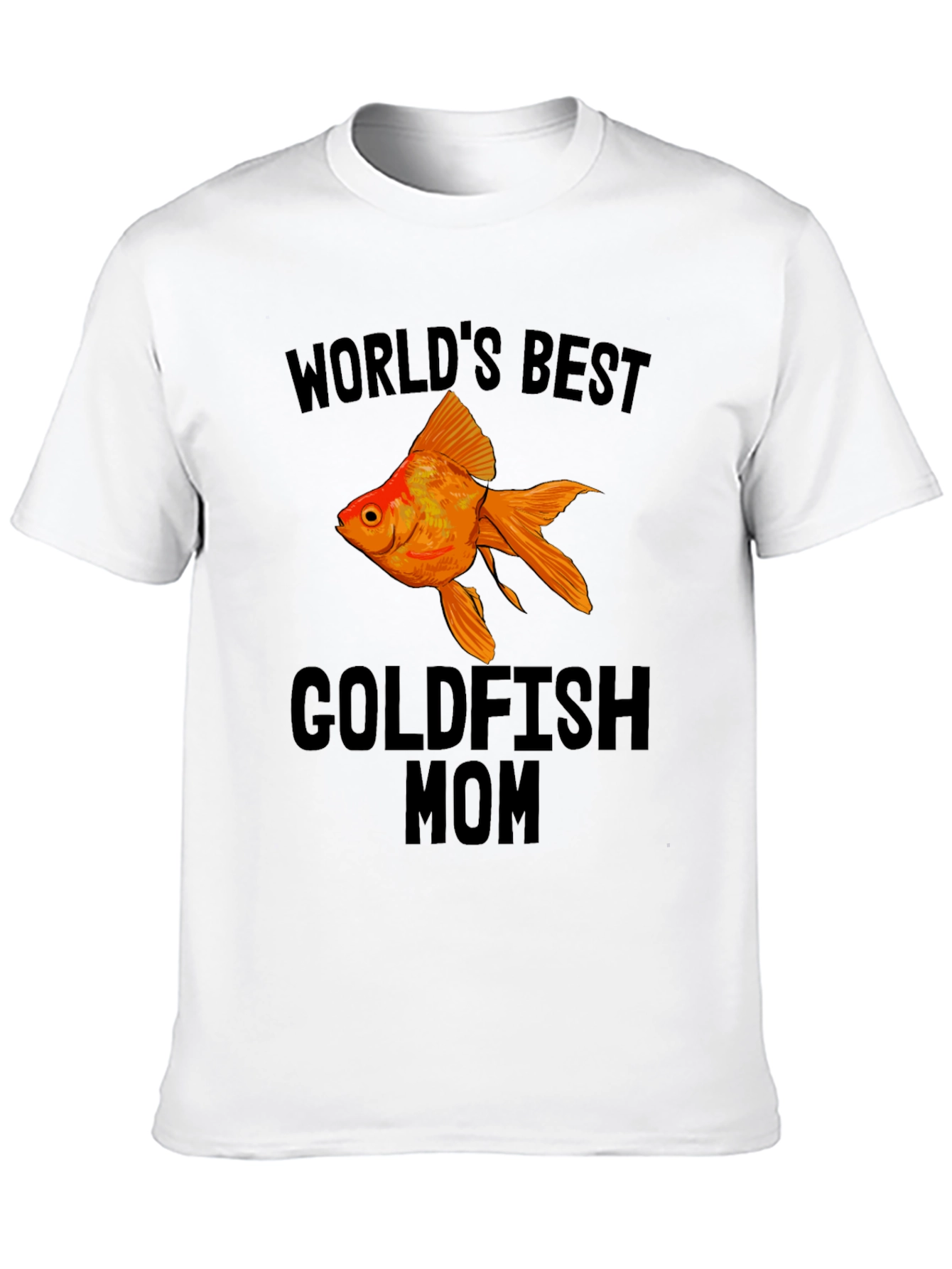 Worlds Best Goldfish Mom T-Shirt