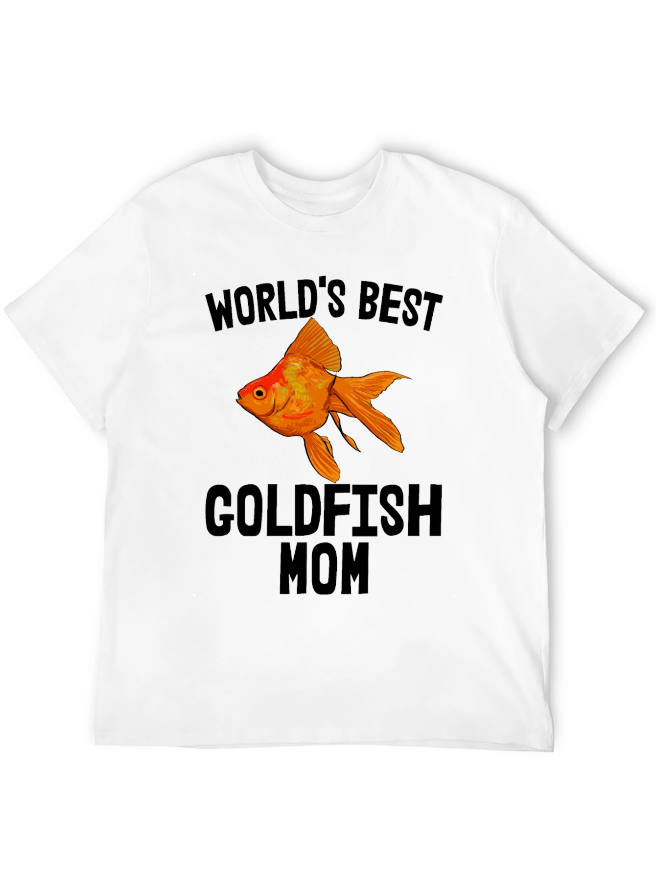 Worlds Best Goldfish Mom T-Shirt