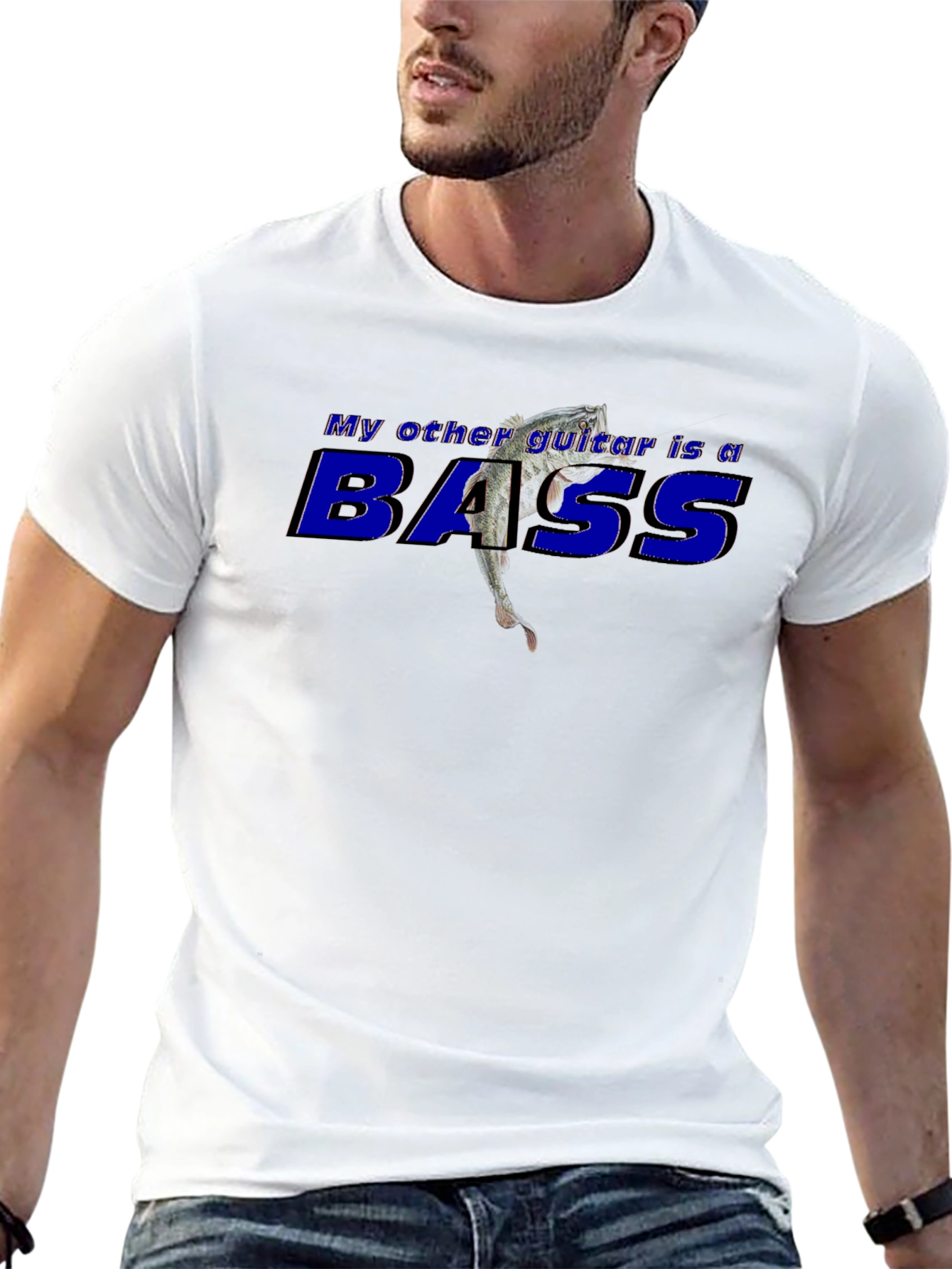 My Other Guitar is a Bass Graphic T-Shirt