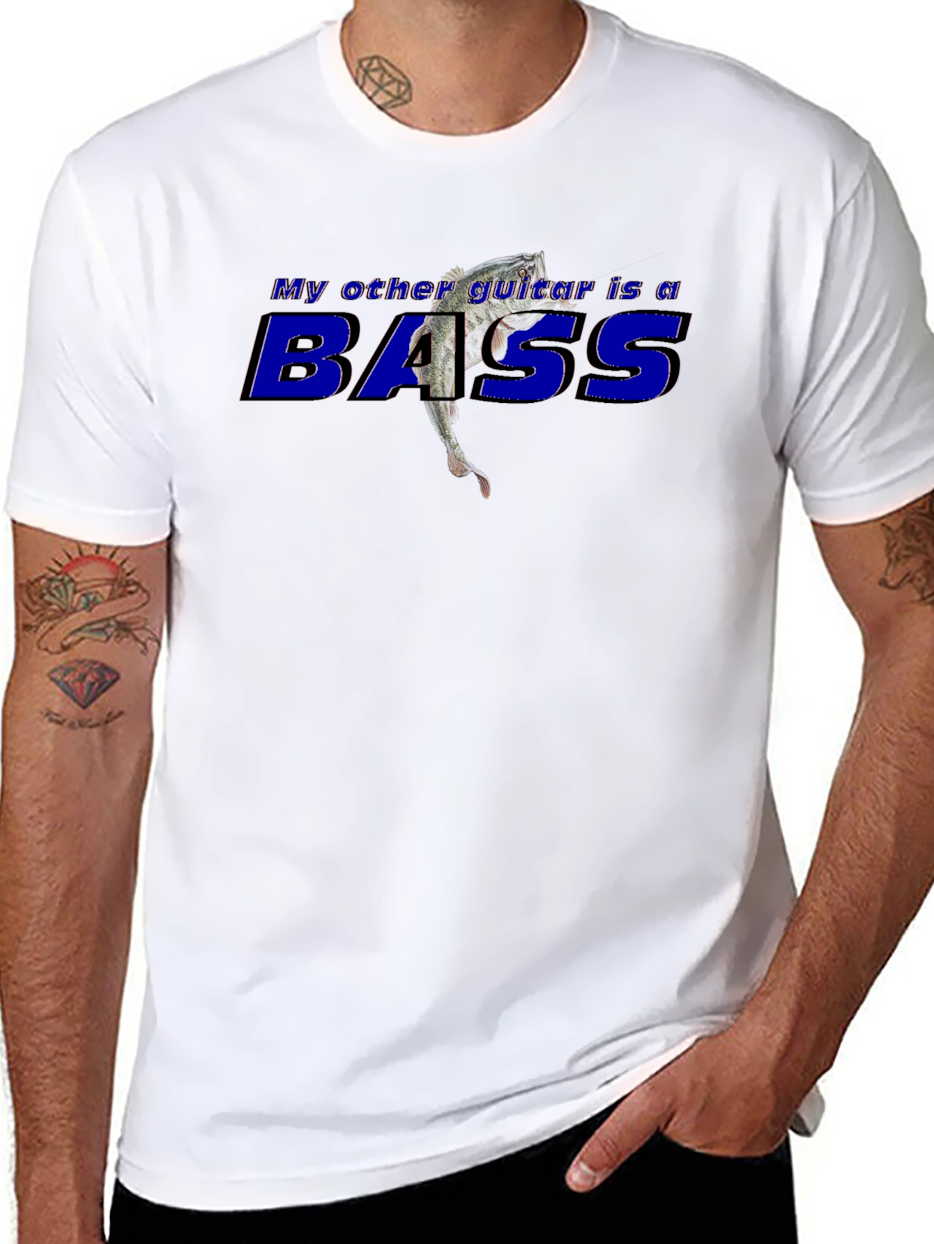 My Other Guitar is a Bass Graphic T-Shirt