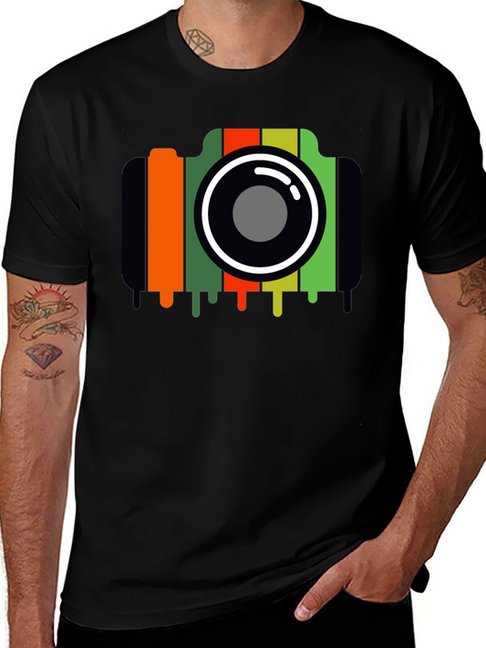Retro Camera Graphic T-Shirt