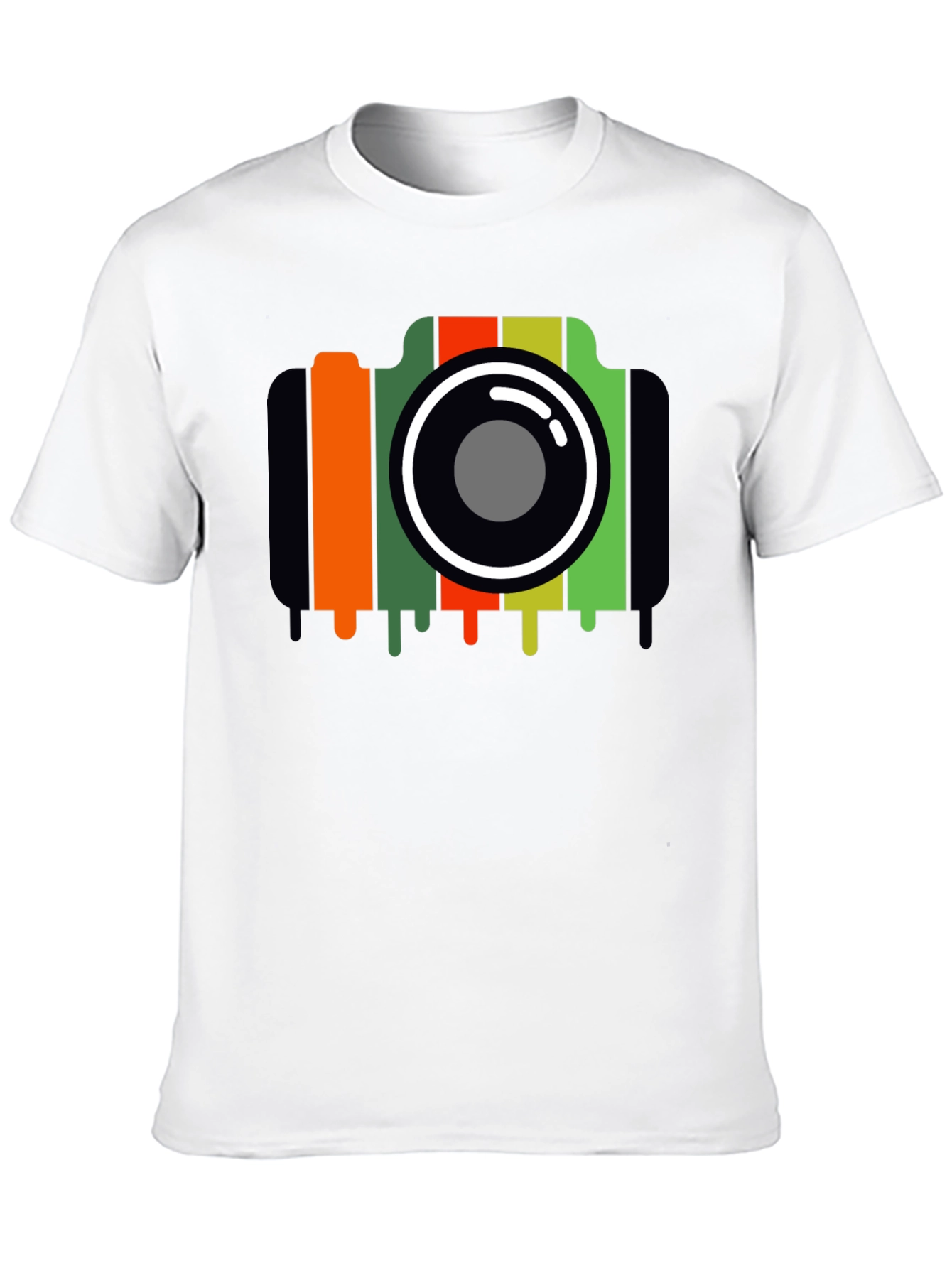 Retro Camera Graphic T-Shirt