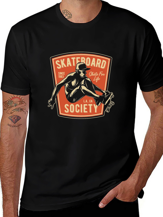 Skateboard Society Graphic Tee