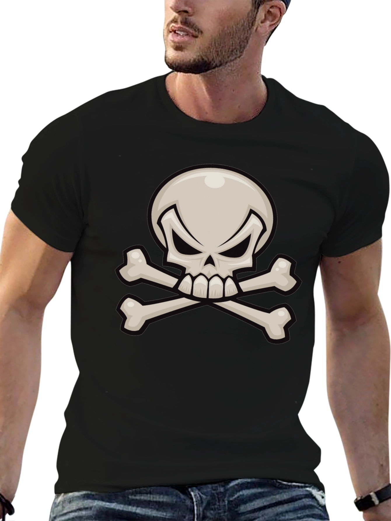 Skull & Crossbones Graphic Tee