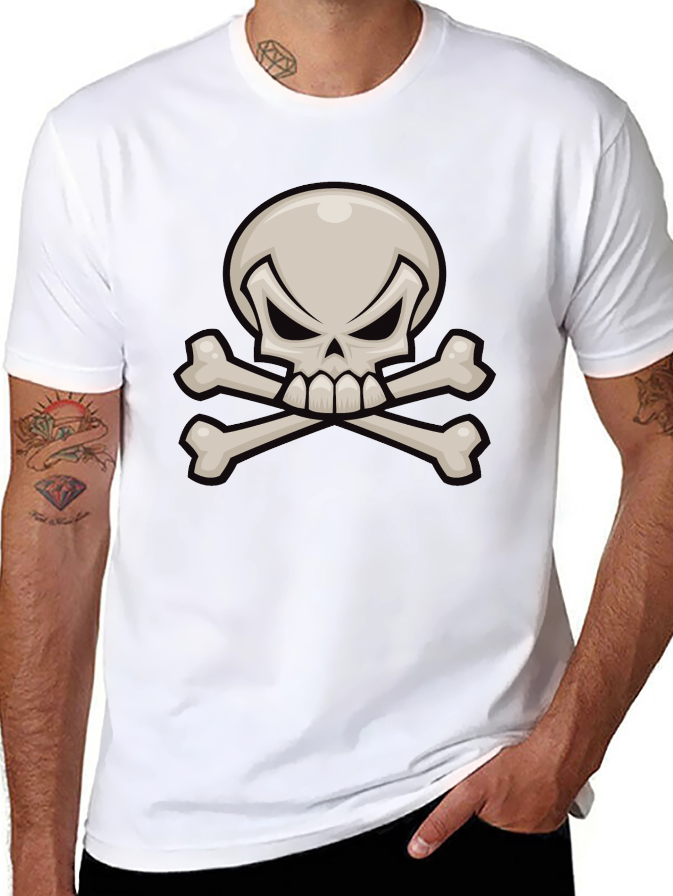 Skull & Crossbones Graphic Tee