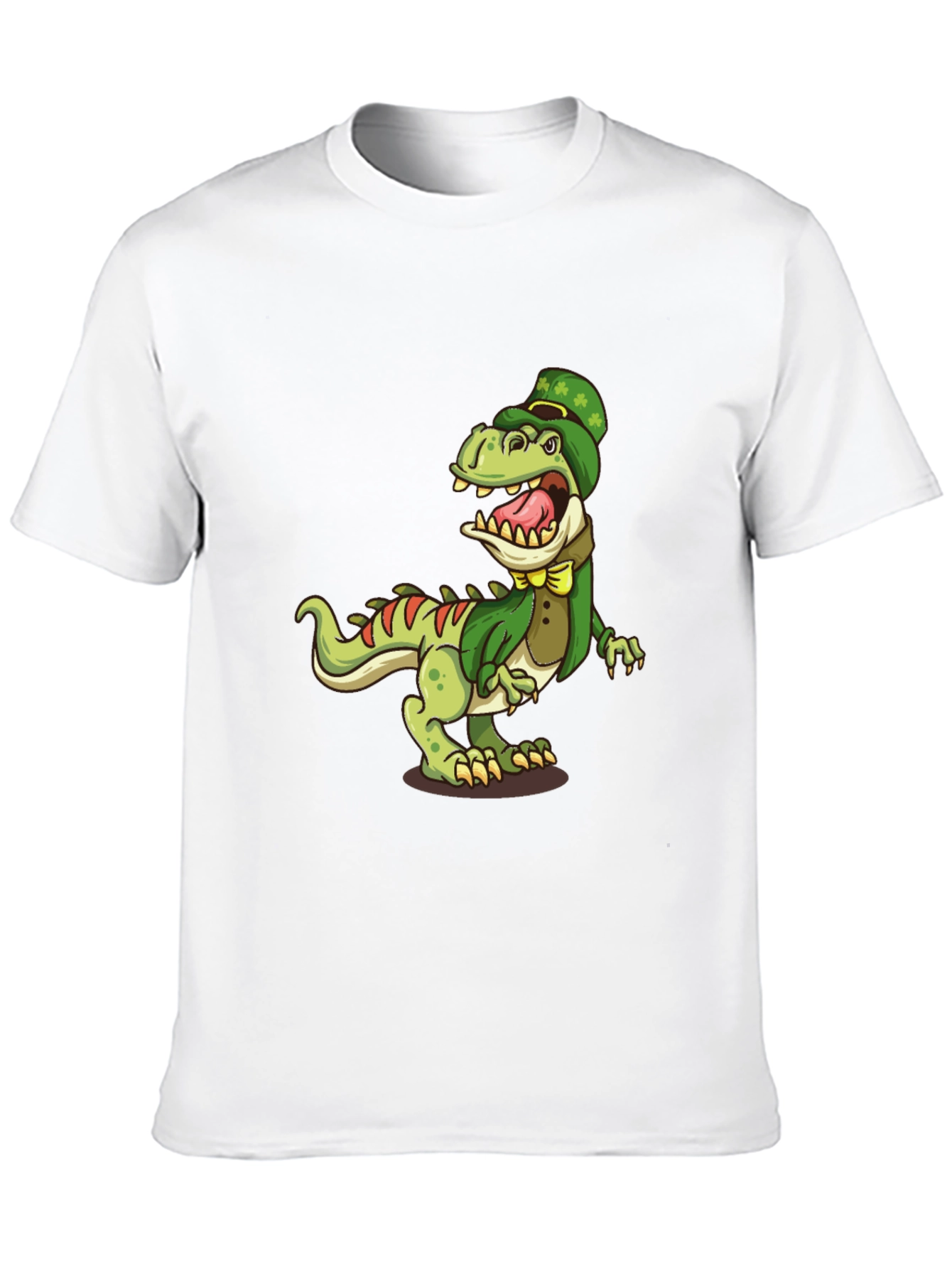 St. Patricks Day Dinosaur Graphic Tee
