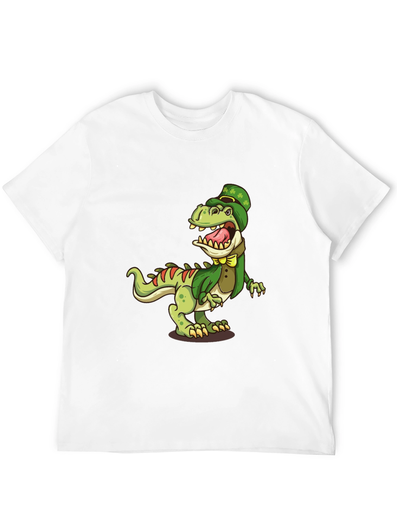St. Patricks Day Dinosaur Graphic Tee