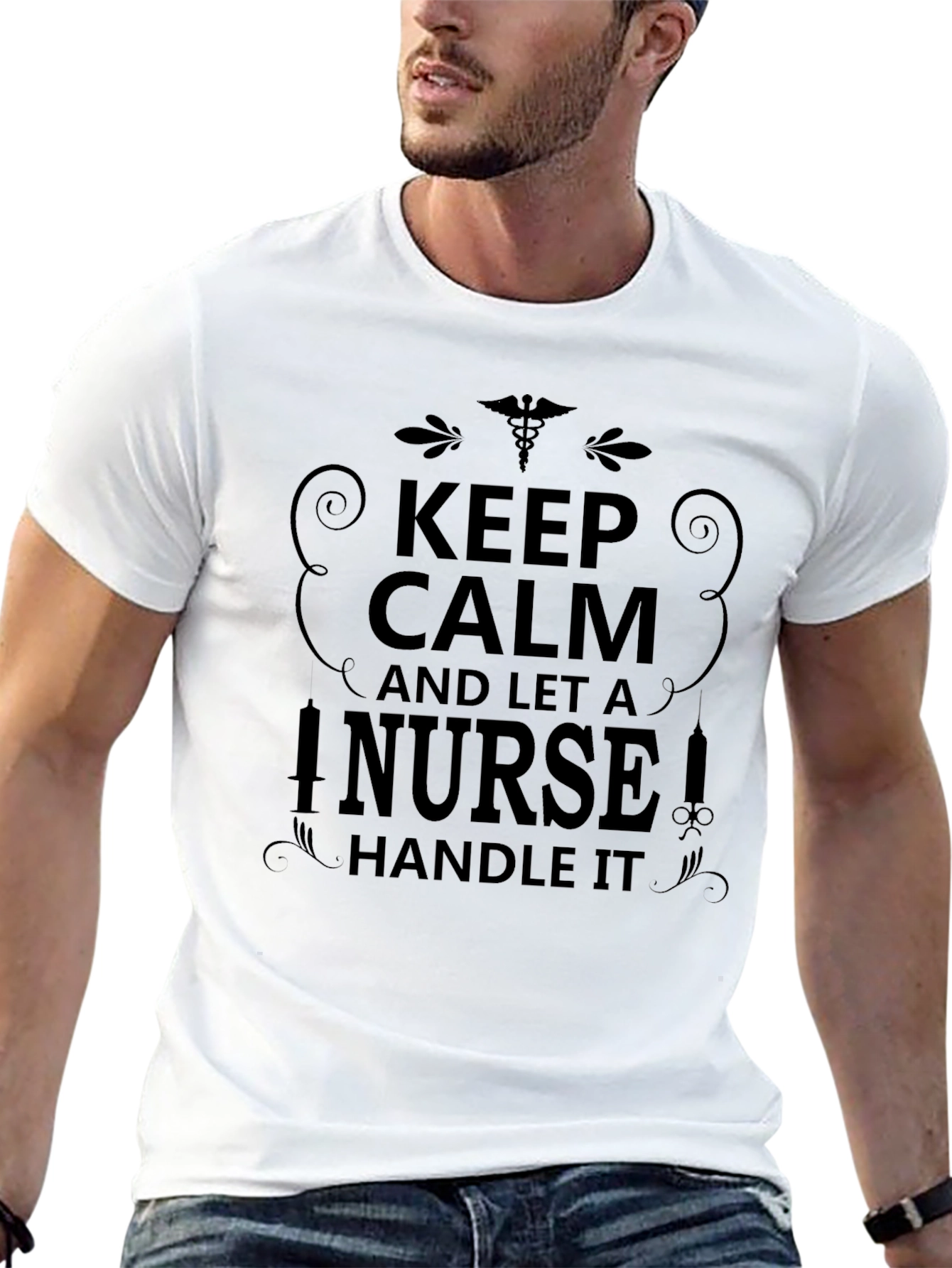 Keep Calm Nurse T-Shirt - Medical Profession Tee