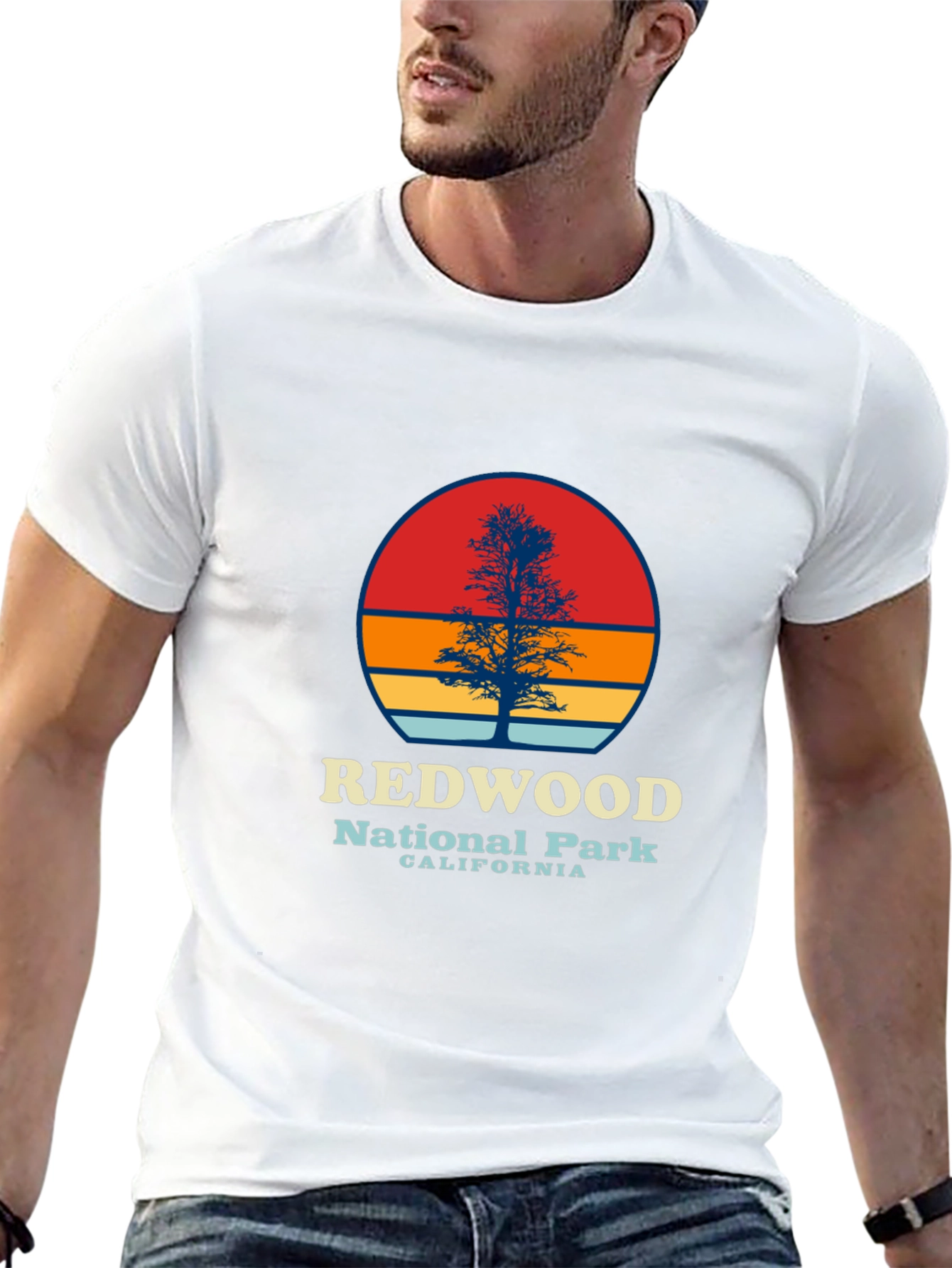 Redwood National Park Retro T-Shirt