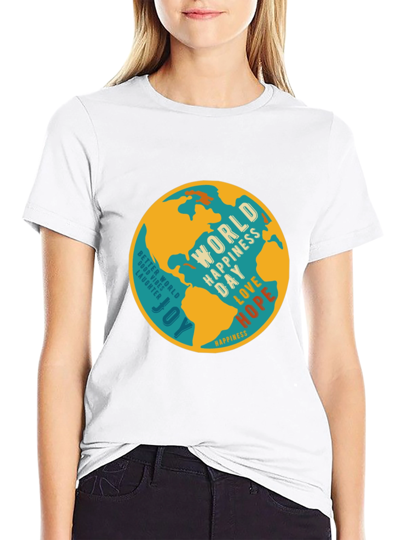 World Happiness Day Graphic Tee - Unisex