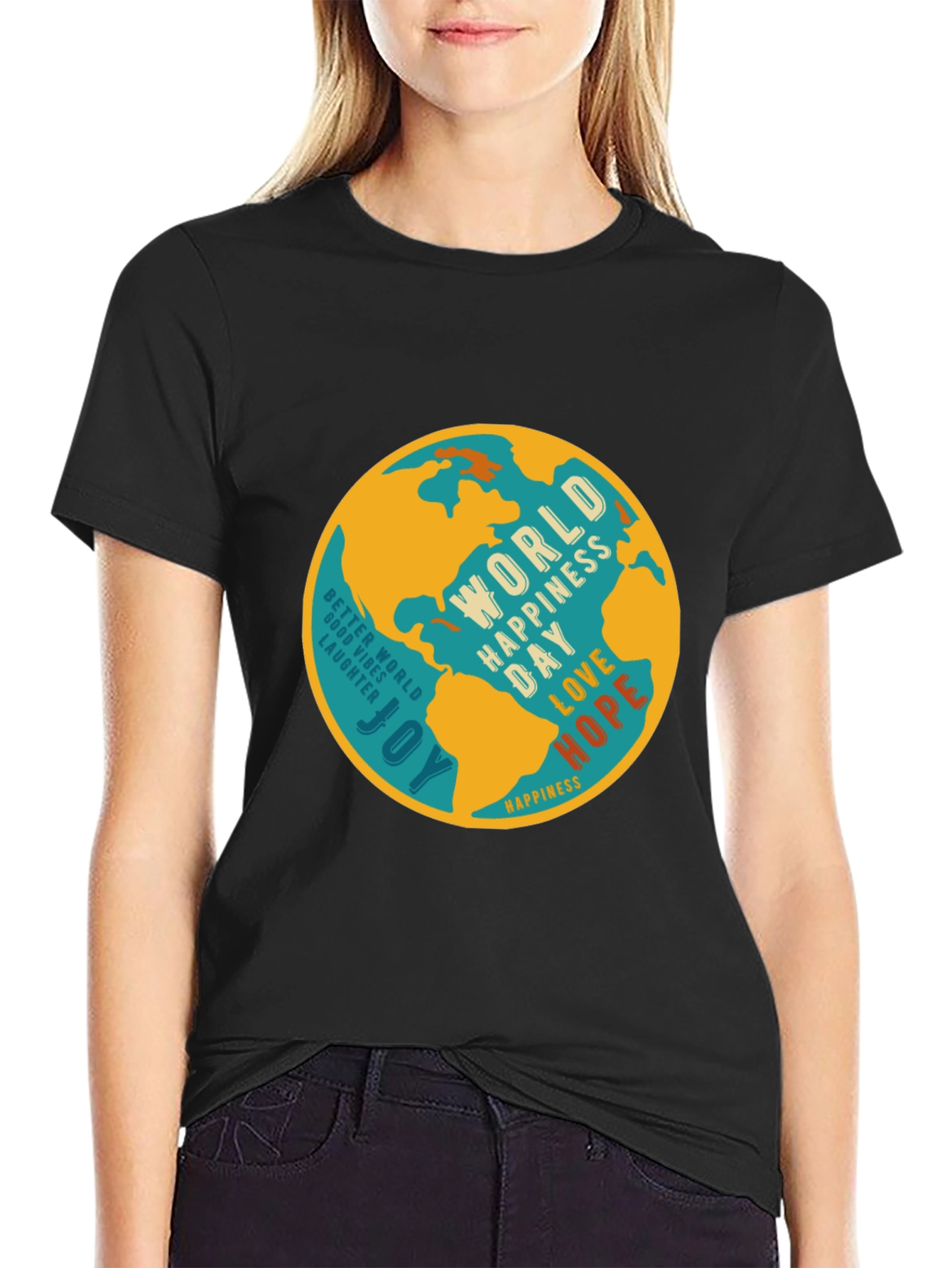 World Happiness Day Graphic Tee - Unisex