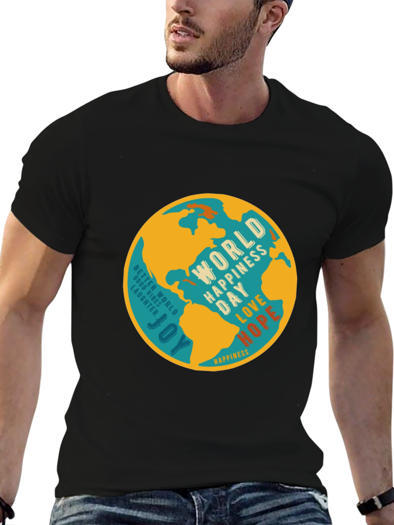 World Happiness Day Graphic Tee - Unisex