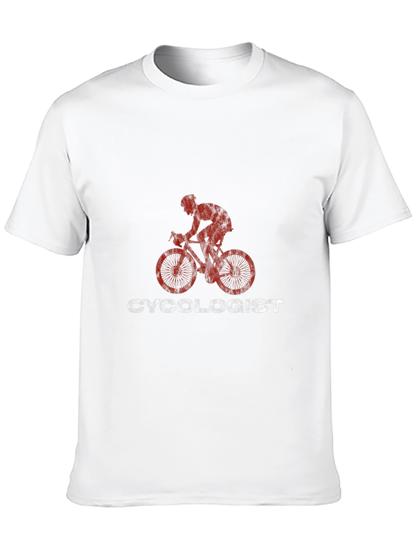 Cycologist Mens Black Graphic T-Shirt