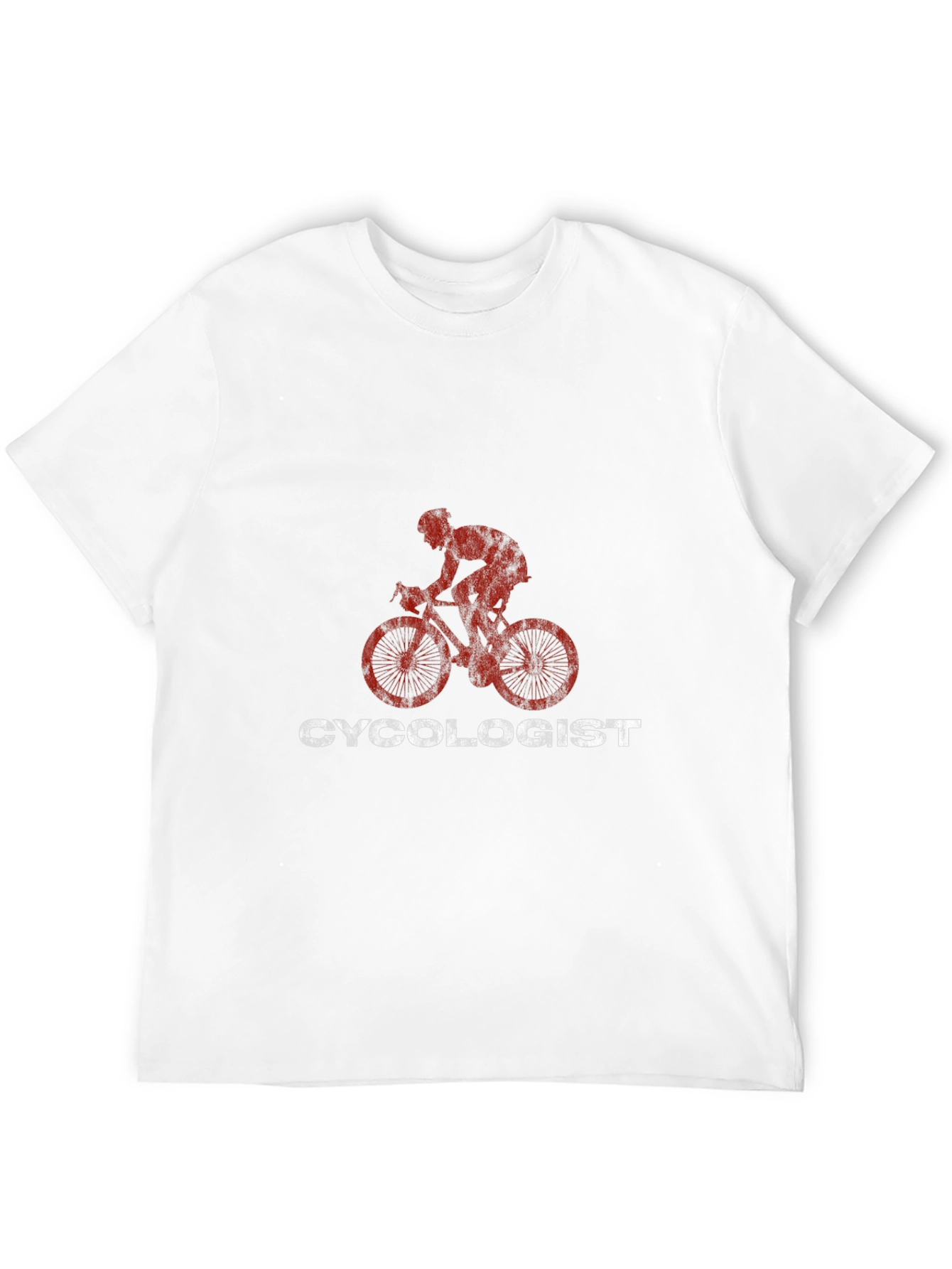 Cycologist Mens Black Graphic T-Shirt