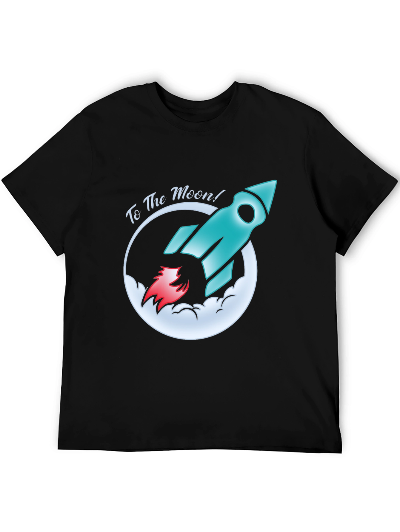 To the Moon Rocket Graphic Tee