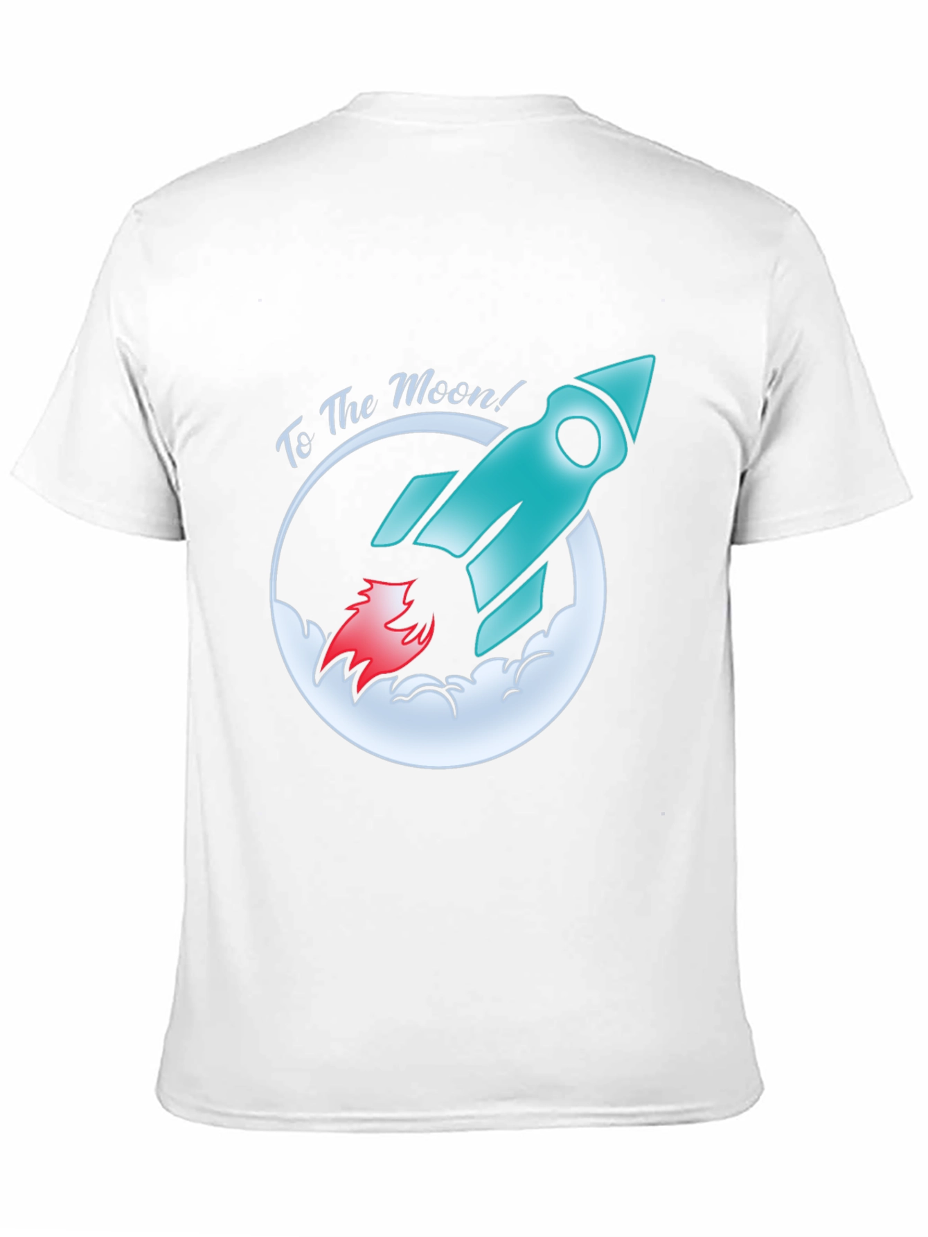To the Moon Rocket Graphic Tee