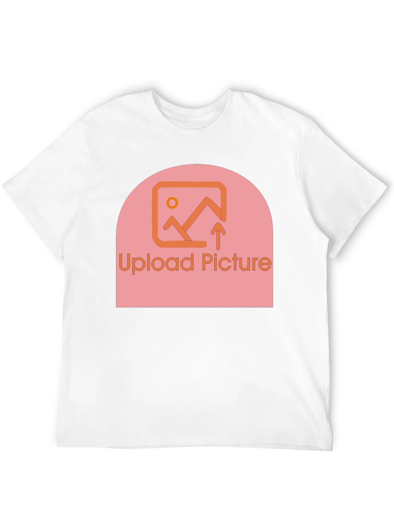 Customizable Upload Picture Graphic T-Shirt