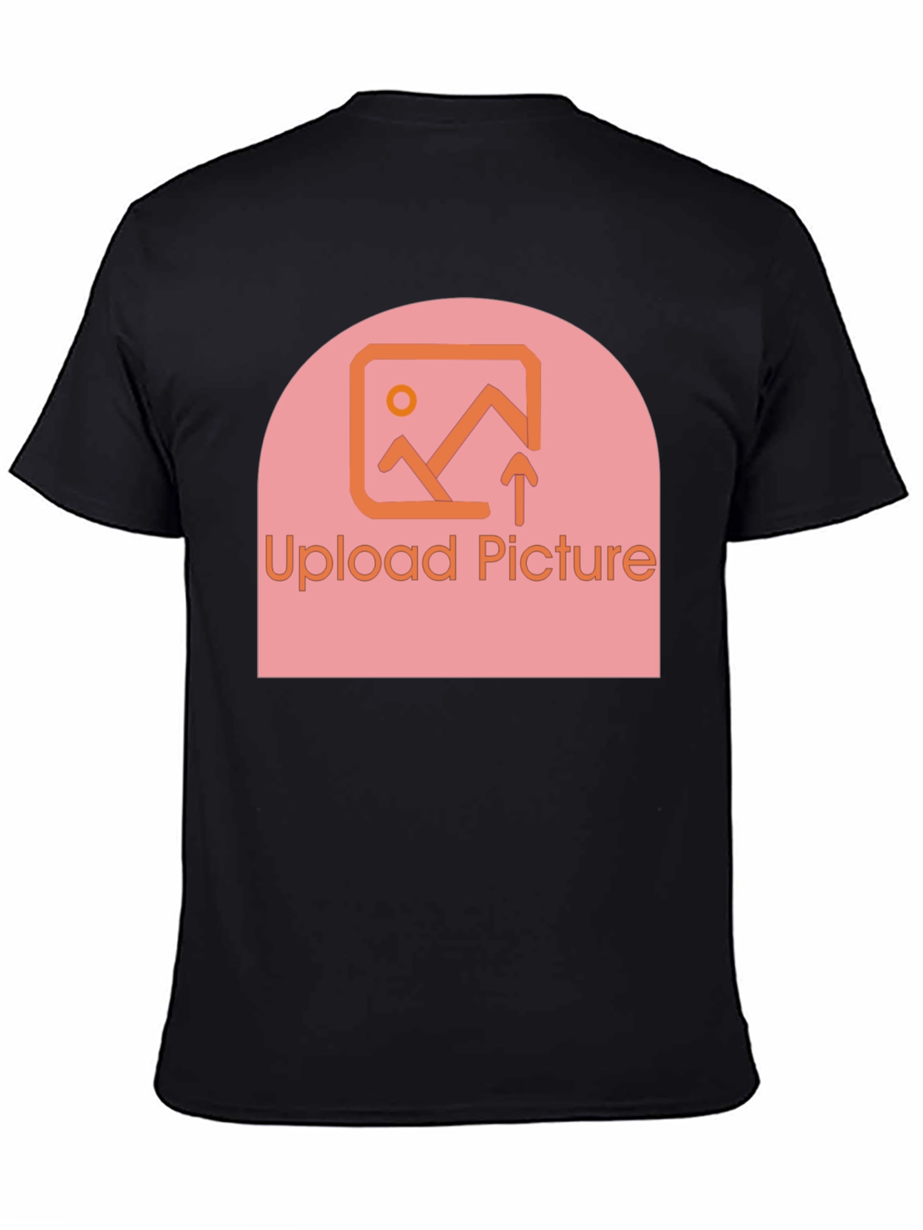 Customizable Upload Picture Graphic T-Shirt