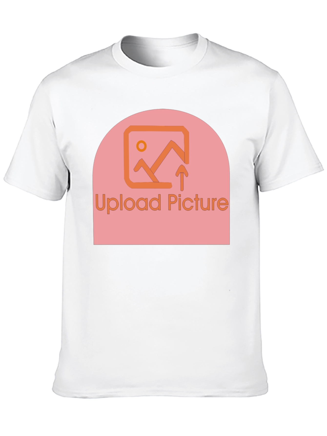 Customizable Upload Picture Graphic T-Shirt