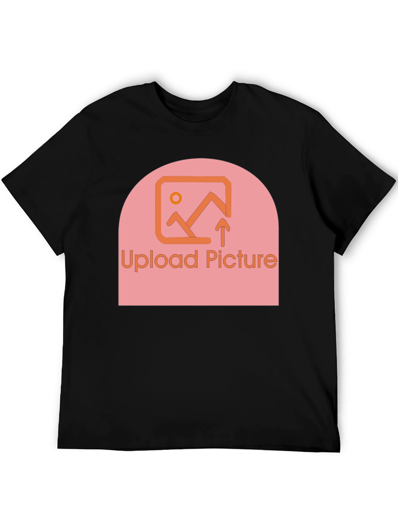Customizable Upload Picture Graphic T-Shirt