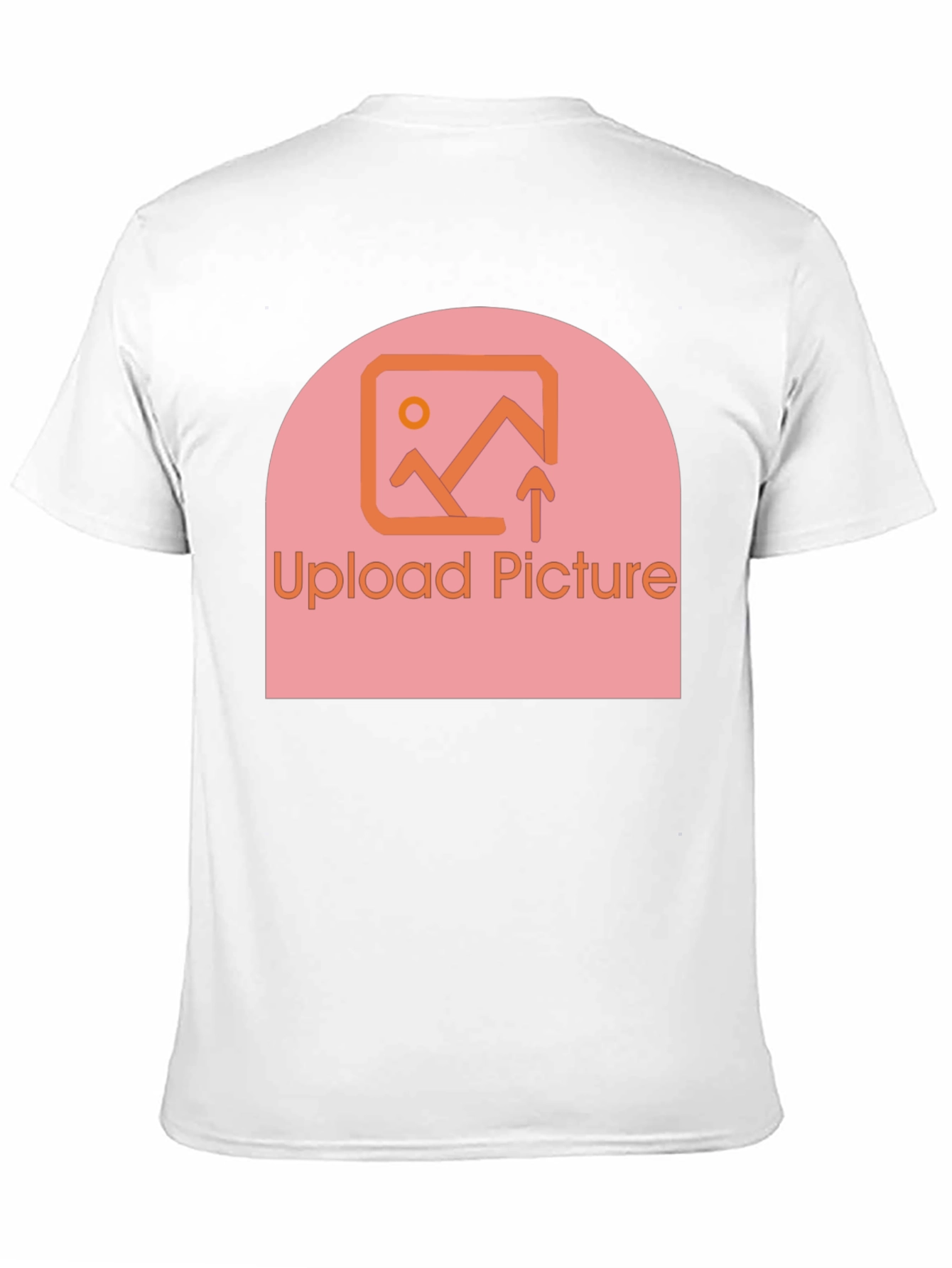 Customizable Upload Picture Graphic T-Shirt