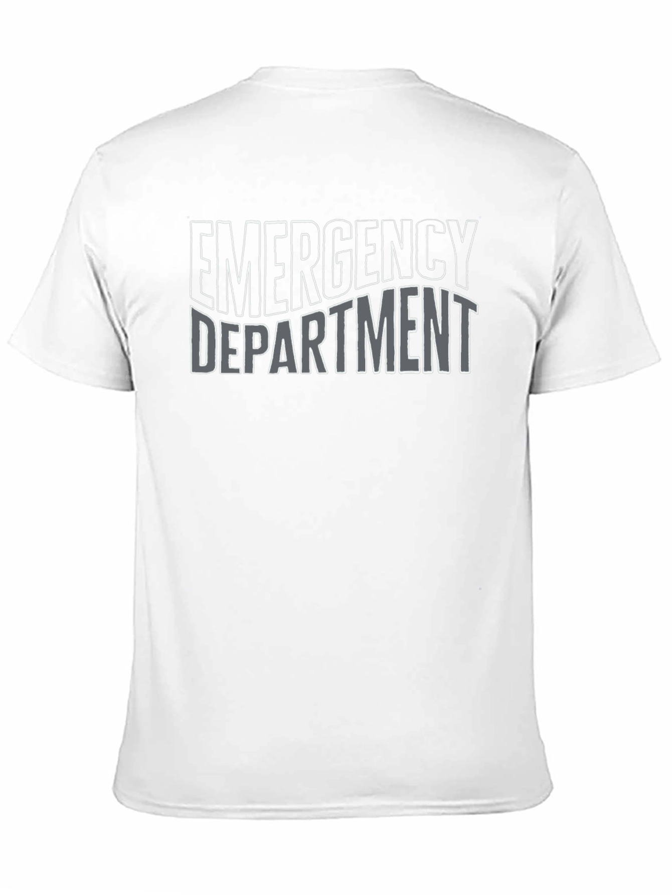 Emergency Department T-Shirt - Black Crew Neck