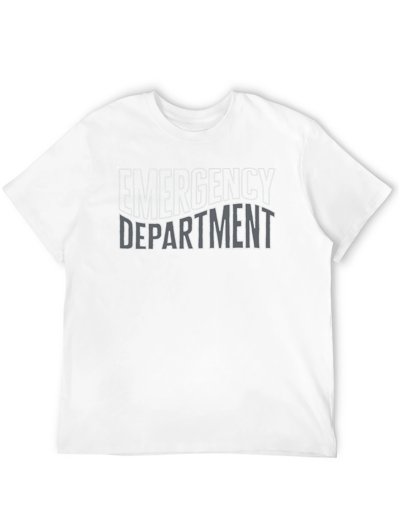 Emergency Department T-Shirt - Black Crew Neck