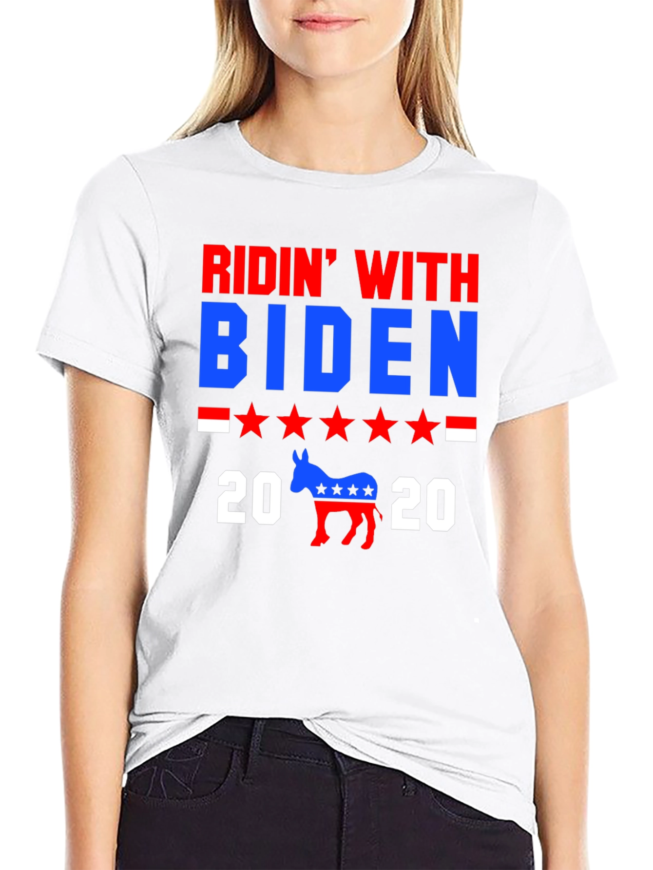 Ridin With Biden 2020 Graphic T-Shirt