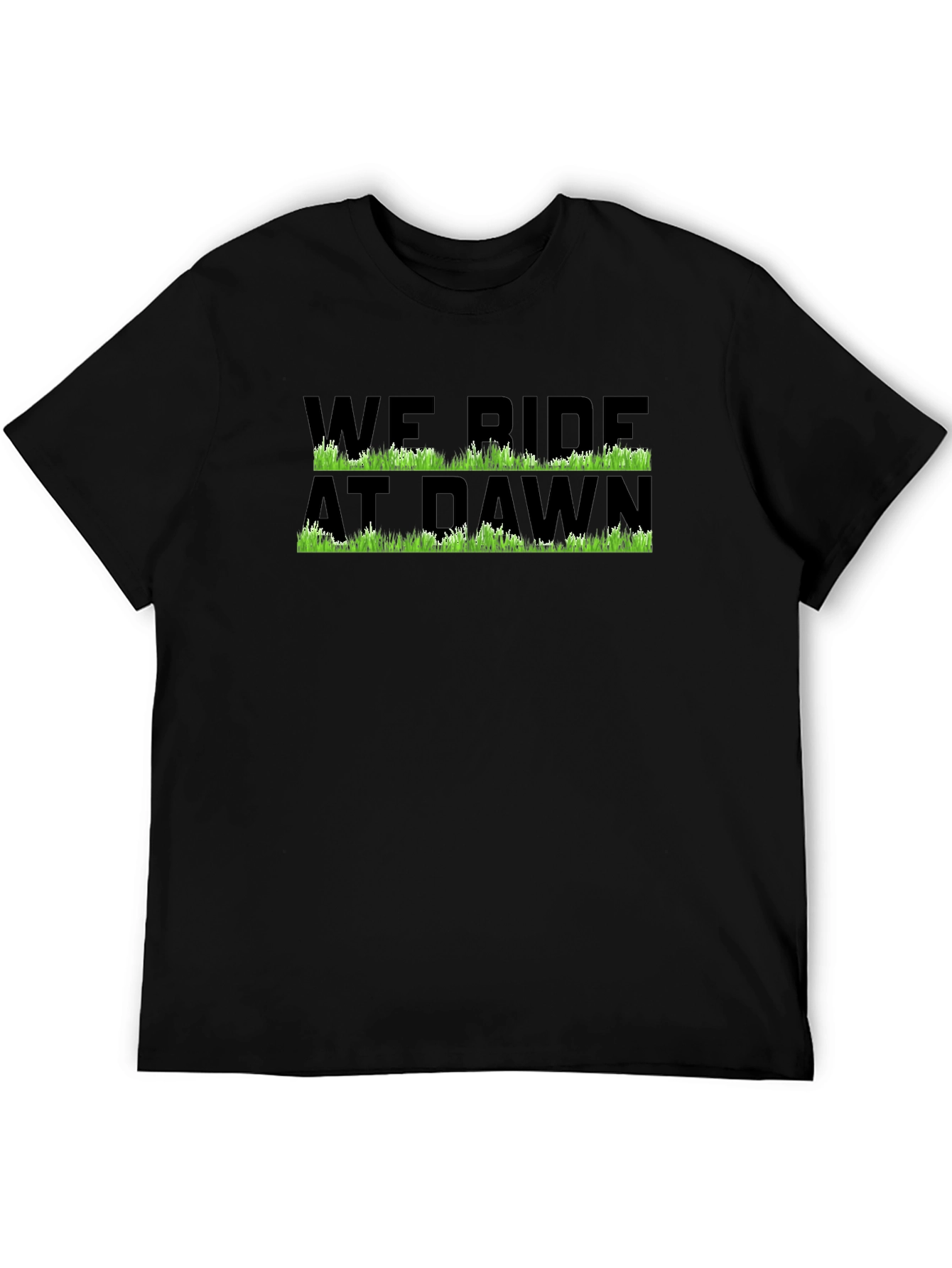 We Ride At Dawn Graphic T-Shirt - Black